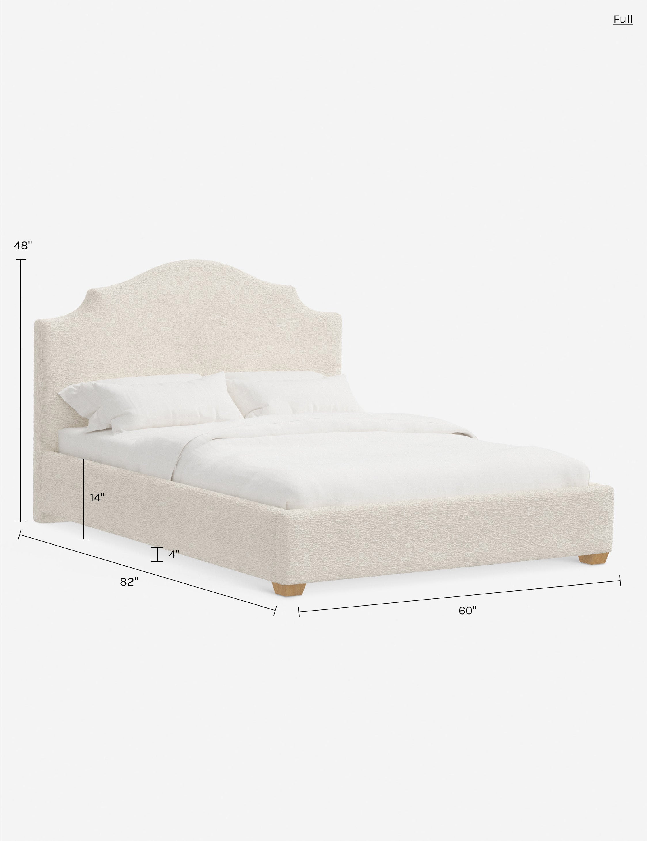 Lulu and Georgia Padden Platform Bed - view 240