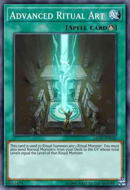 Yu-Gi-Oh! Advanced Ritual Art - PGL2-EN050 - Gold Rare - 1st Edition