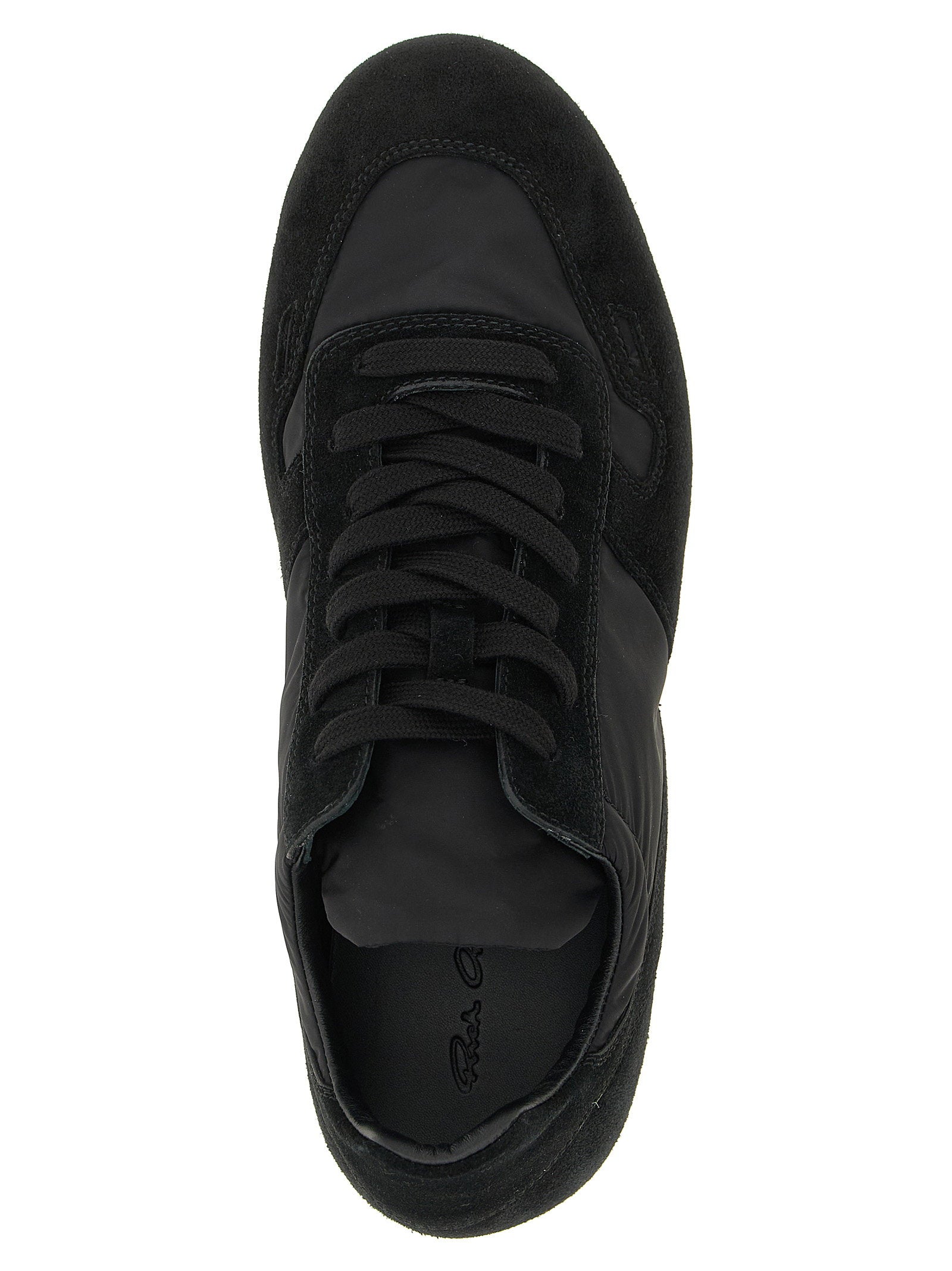Rick Owens Minimal Sneaks Sneakers – 100% calfskin leather - view 4