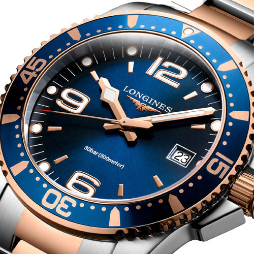 Longines Hydroconquest Sunray Blue Dial Men 41mm - view 3