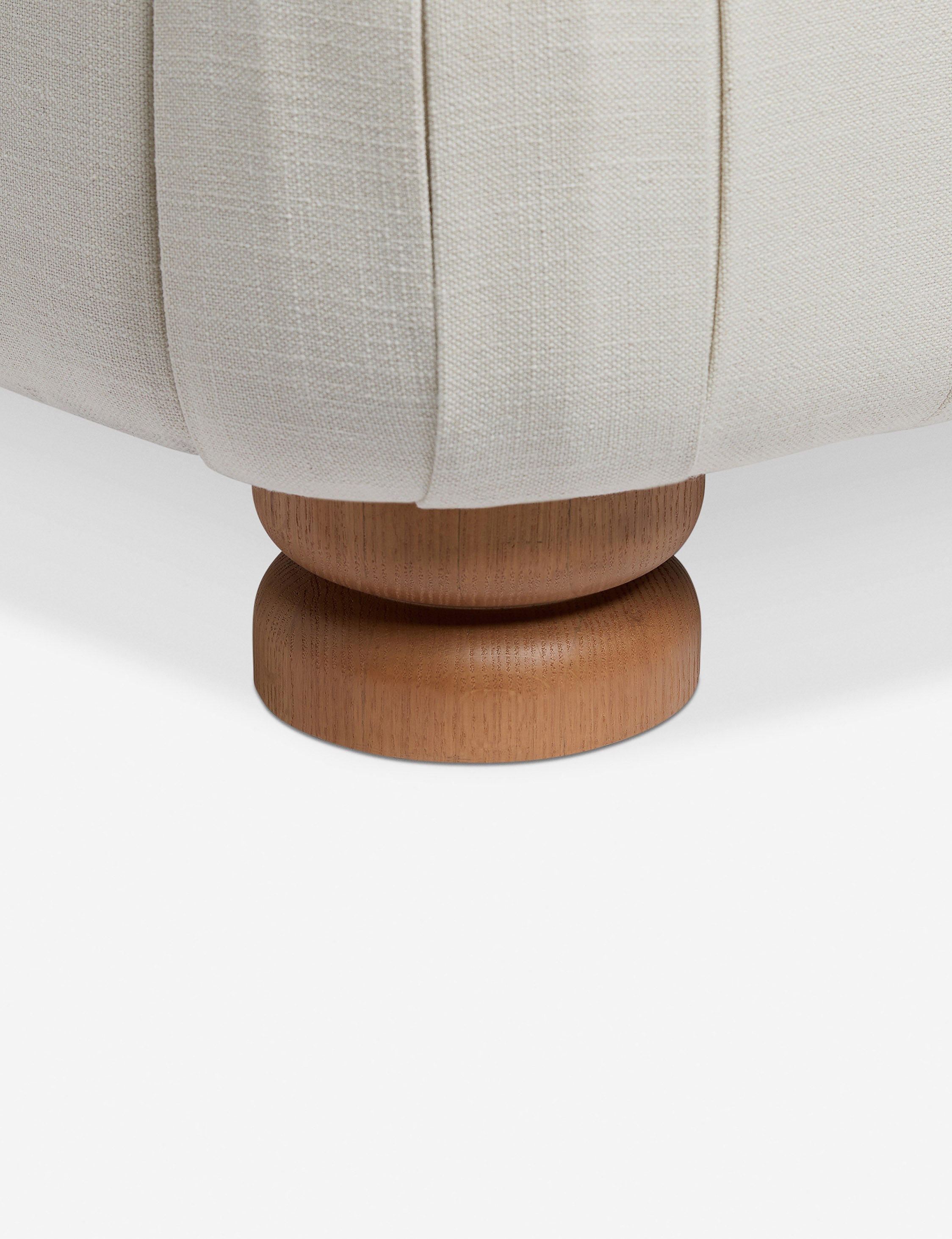 Lulu and Georgia Koppel Platform Bed – Natural Linen Weave - view 7