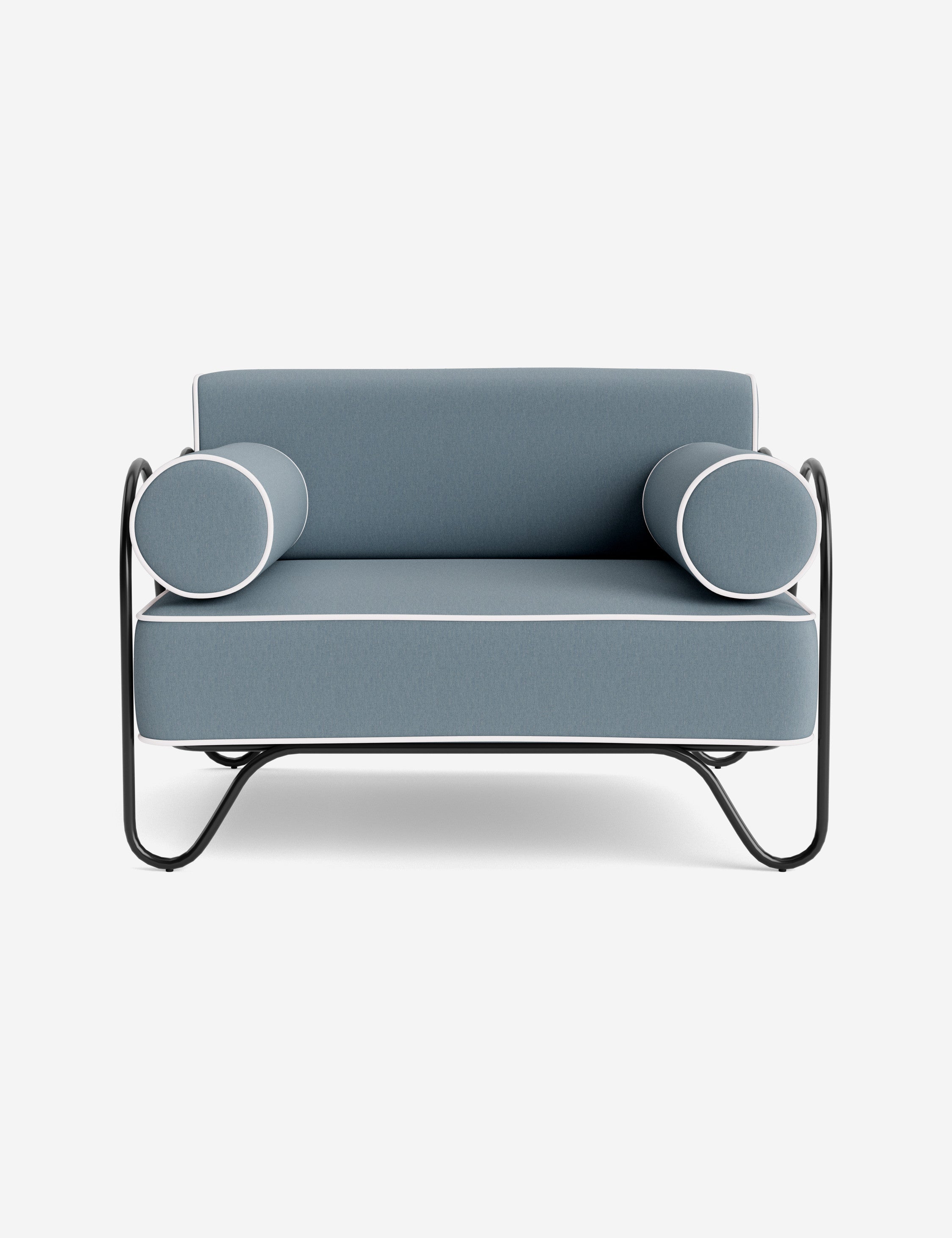 Lulu and Georgia Peggy Outdoor Accent Chair Cushion by Sarah Sherman Samuel - view 16