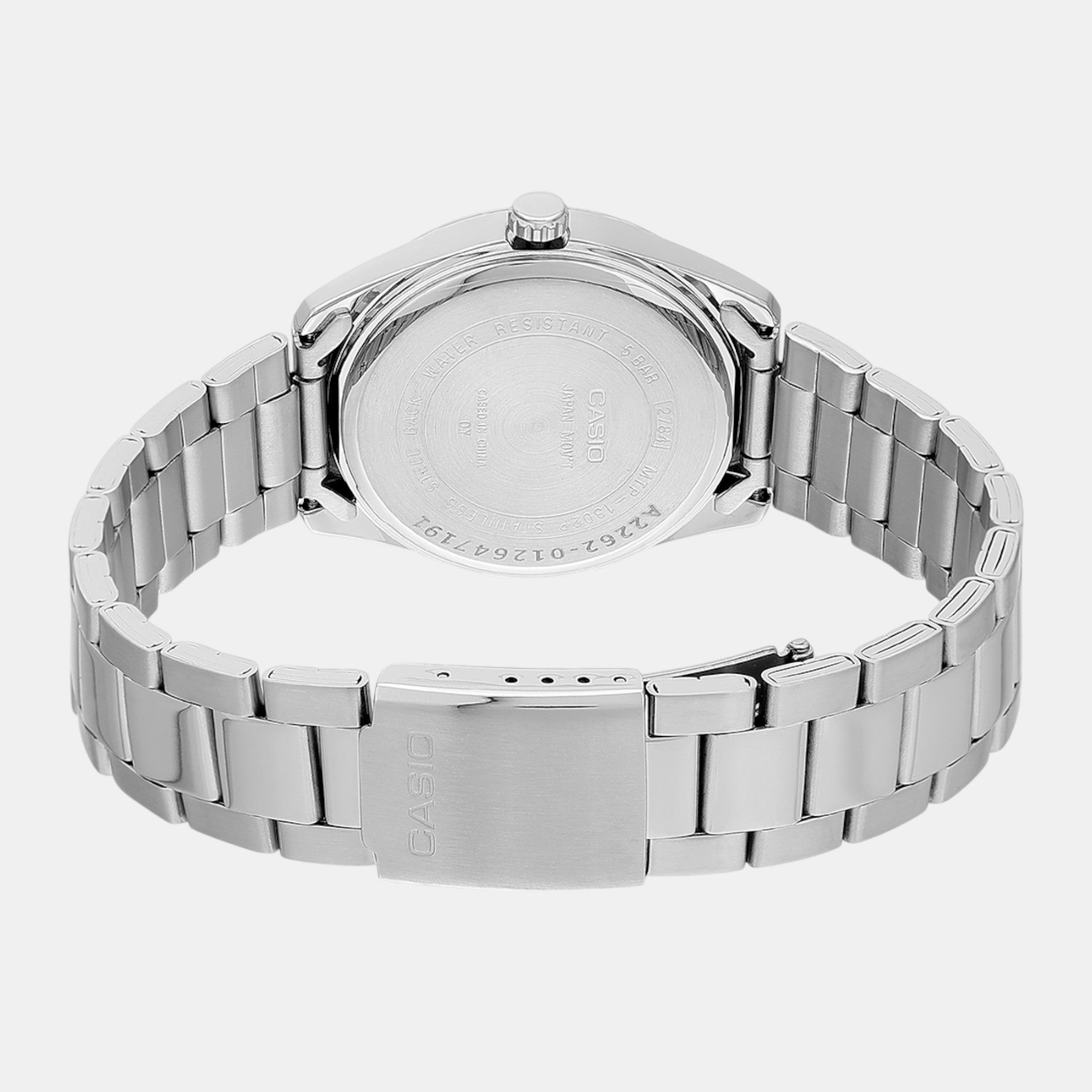 Casio Enticer Men Quartz Green Dial Analog Stainless Steel Watch A2262 - view 4