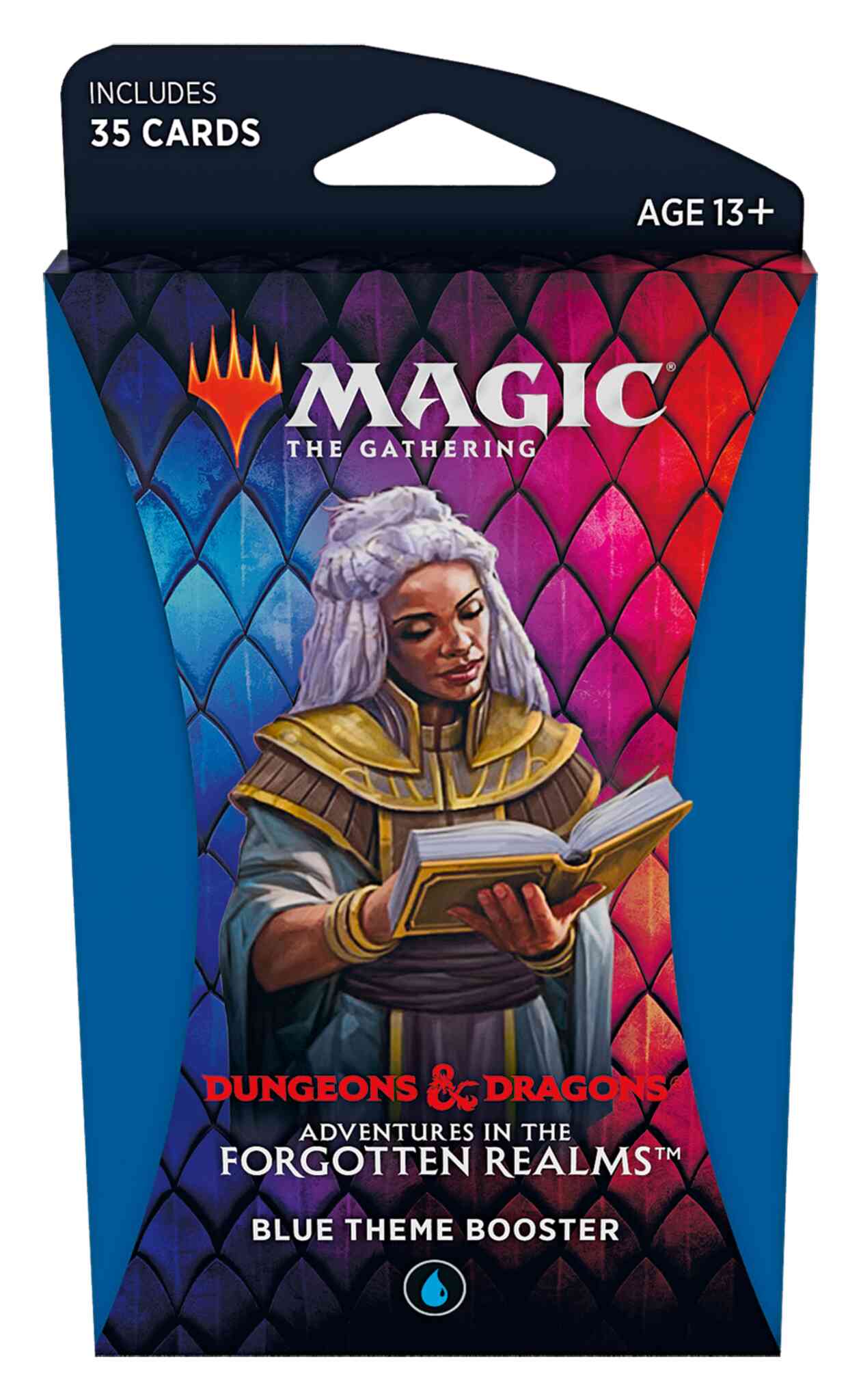 Magic Adventures In The Forgotten Realms Theme Booster - Blue