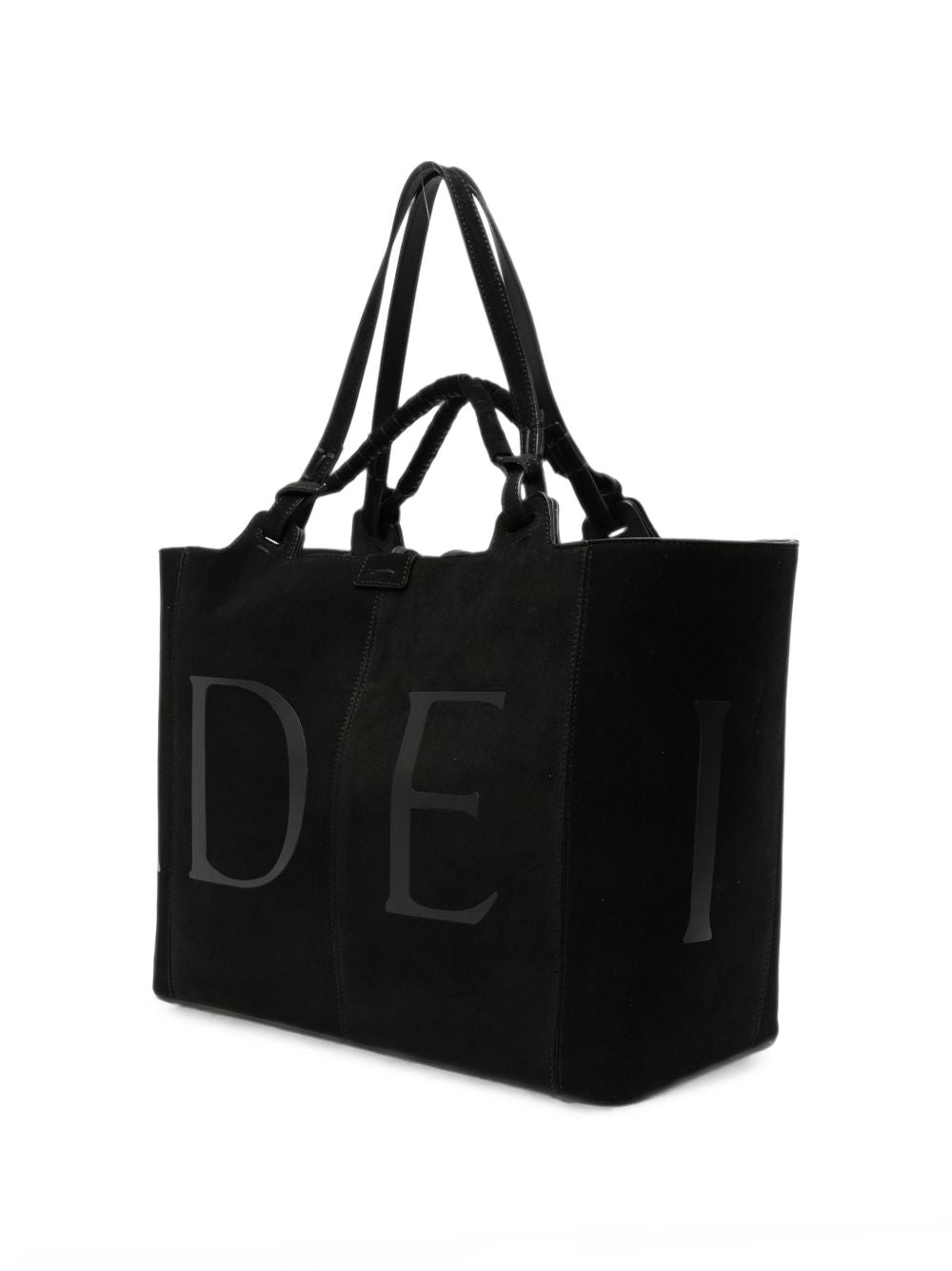 Casadei Suede Logo Tote Bag - view 4