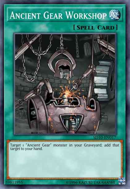 Yu-Gi-Oh! Ancient Gear Workshop - SR03-EN024 - Common - Unlimited