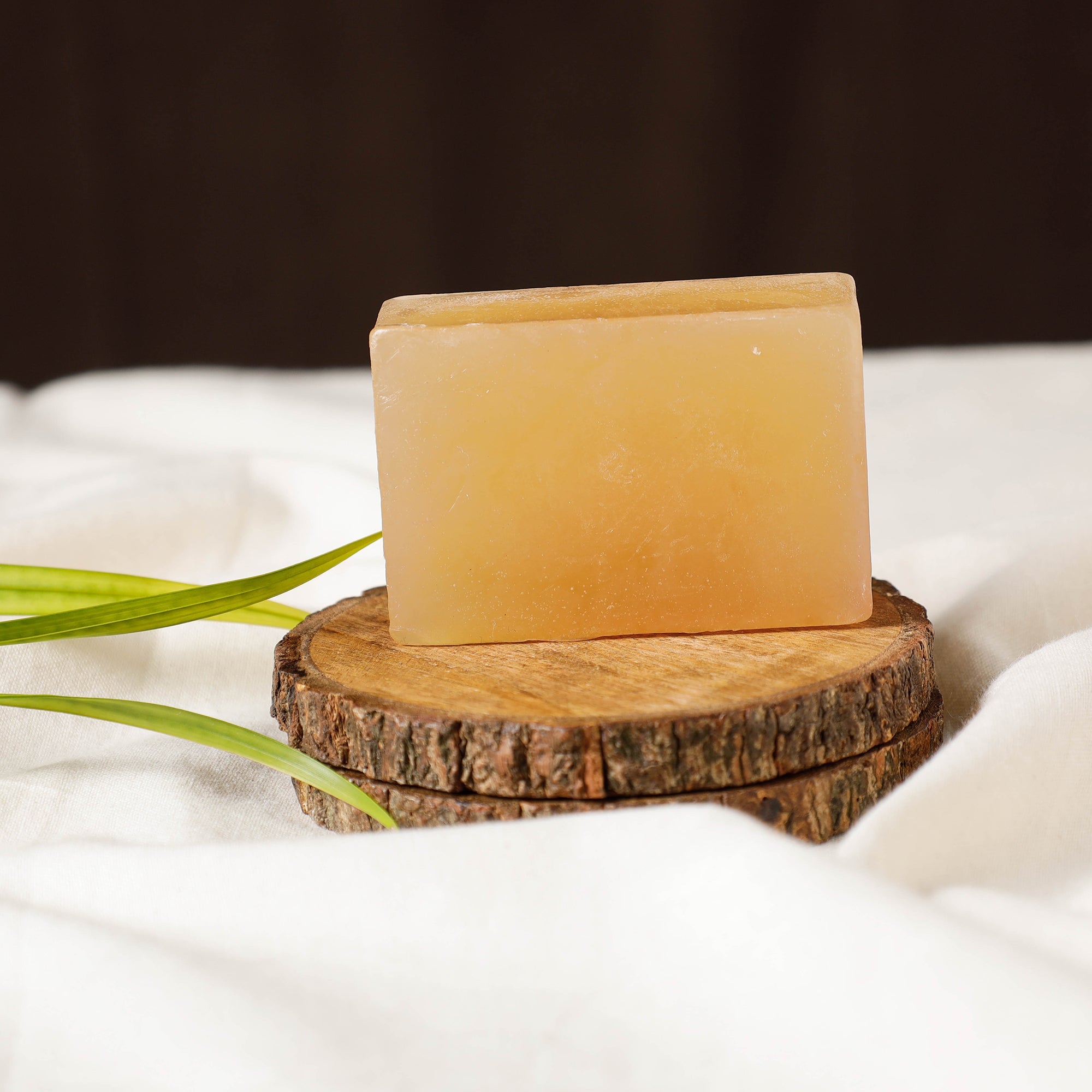 ITOKRI CRAFTS INITIATIVE Bihra Handmade Natural Tulsi Soap (100gm) - view 2