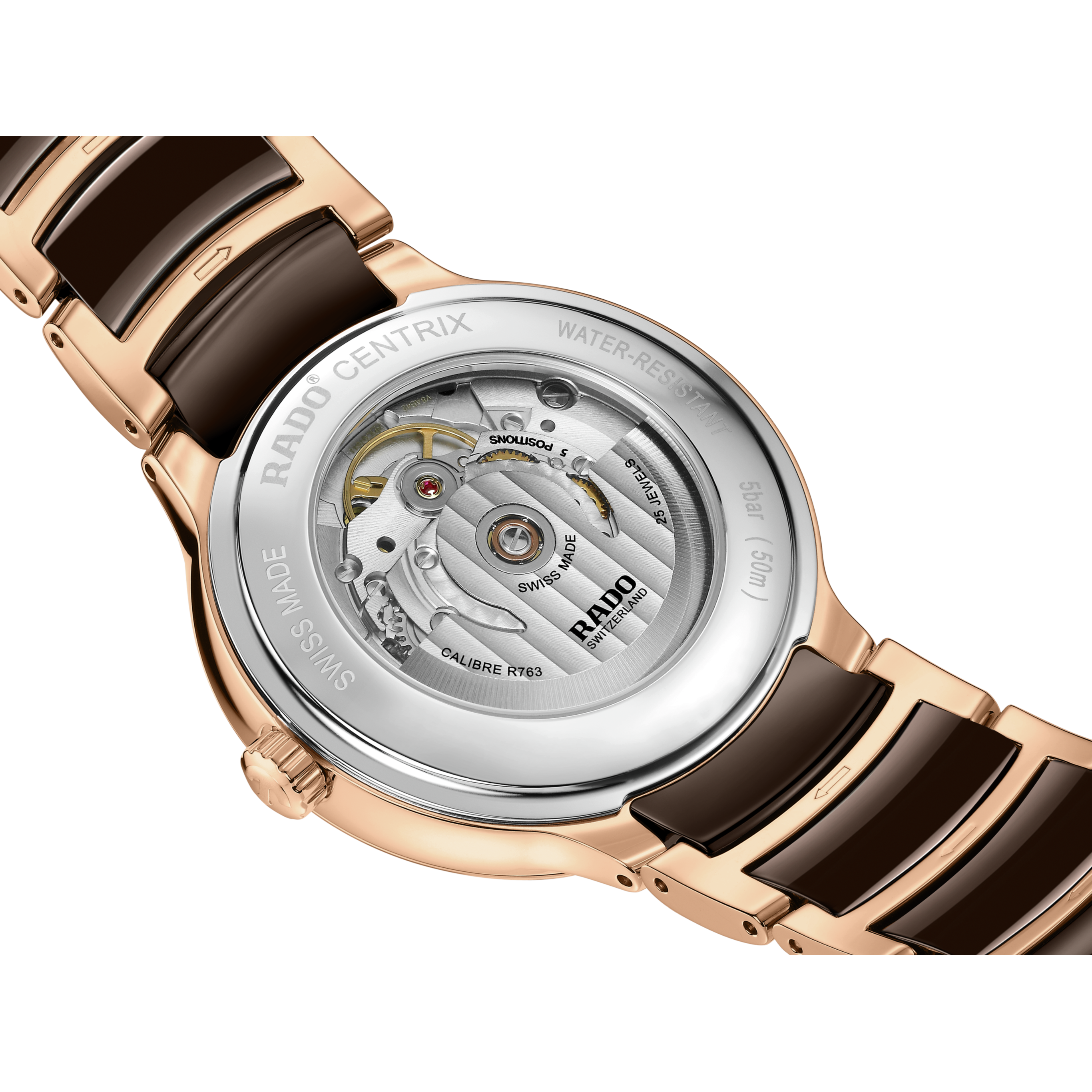 Rado Centrix Brown Dial Unisex 39.5mm - view 2