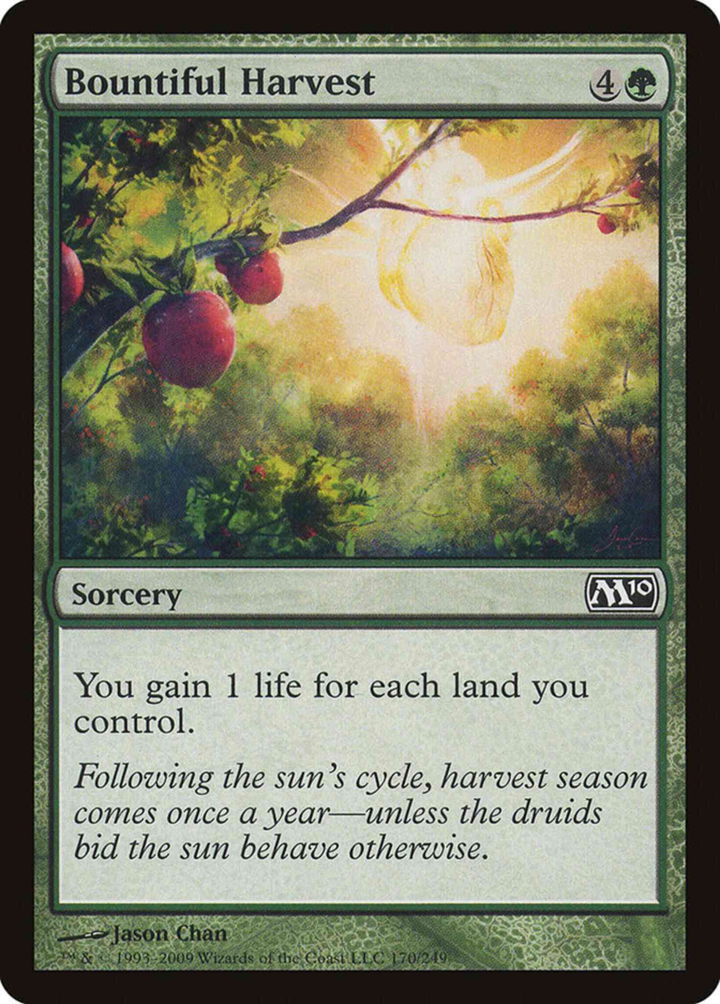 Harvest 170 magic – Bountiful Harvest [170] [Magic 2010] [Non-Foil]
