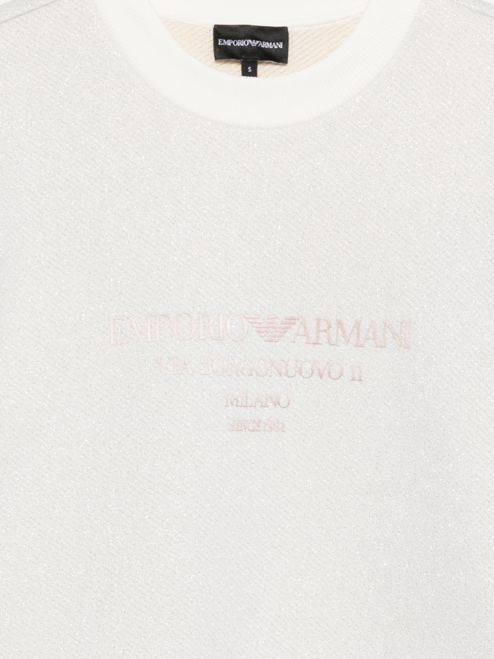 Emporio Armani Lurex sweatshirt - view 3