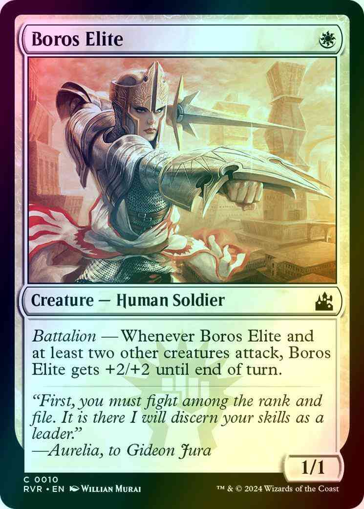 Boros elite 10 – Magic Boros Elite [10] [Ravnica Remastered] [Foil]