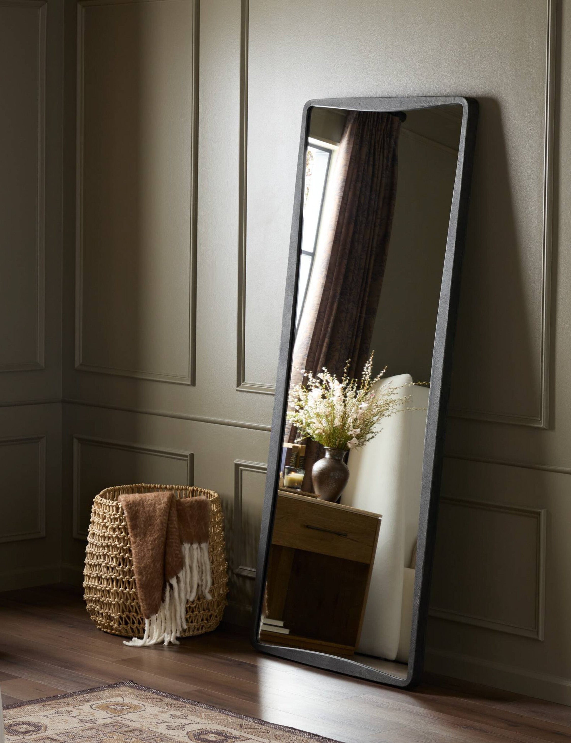 Lulu and Georgia Karrington Floor Mirror – Gray - view 2