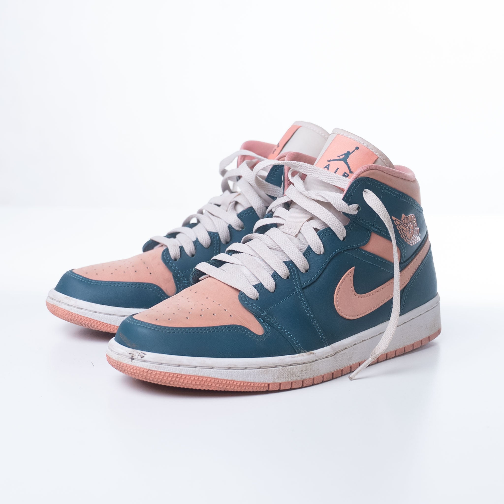 Nike Jordan 1 Mid 'Dark Teal Green' - view 2