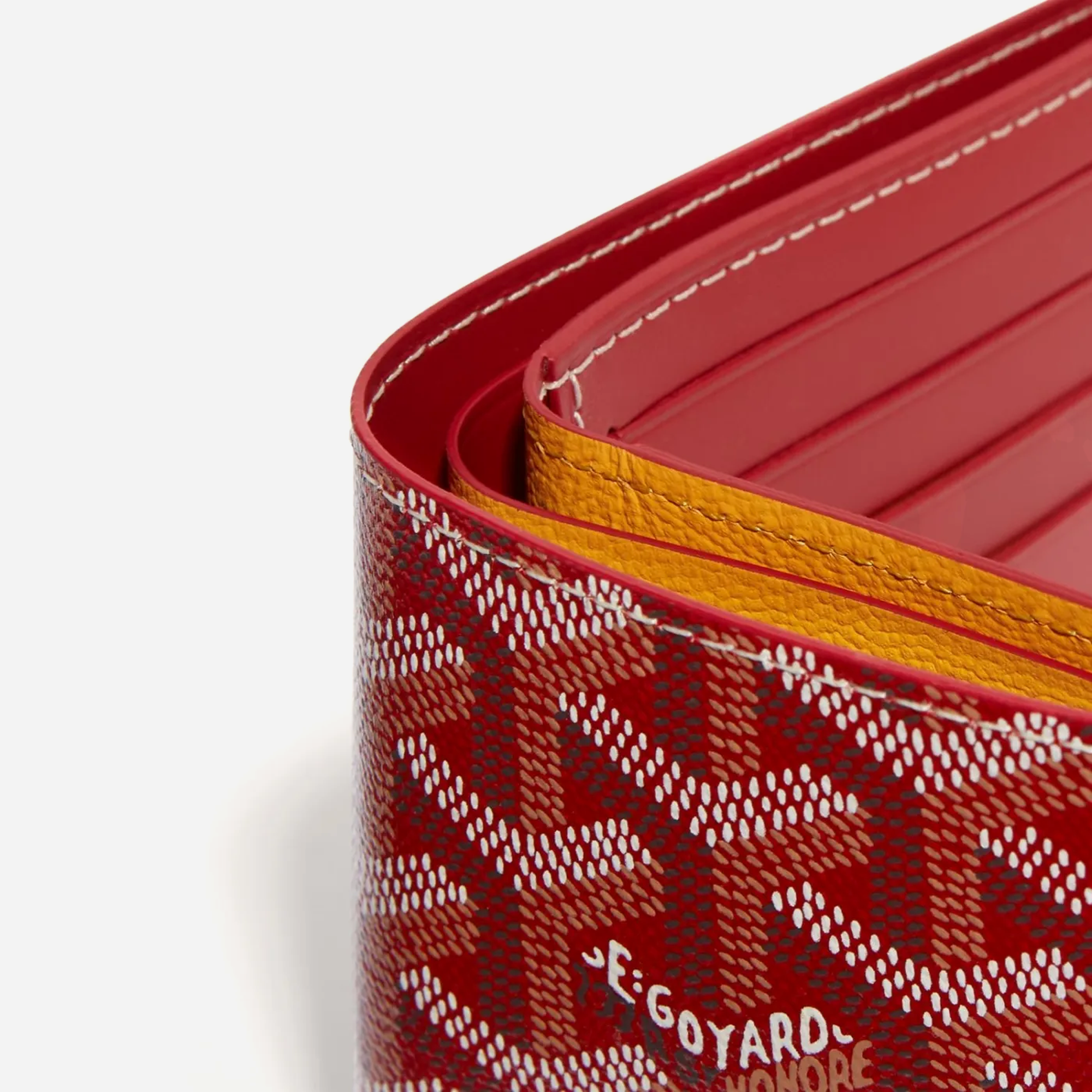 Goyard Victoire Wallet Red - view 2