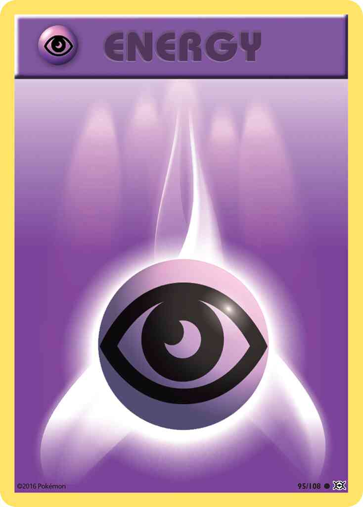 Pokémon Basic Psychic Energy - 95/108 - Common [xy12-95] [Non-Holo]