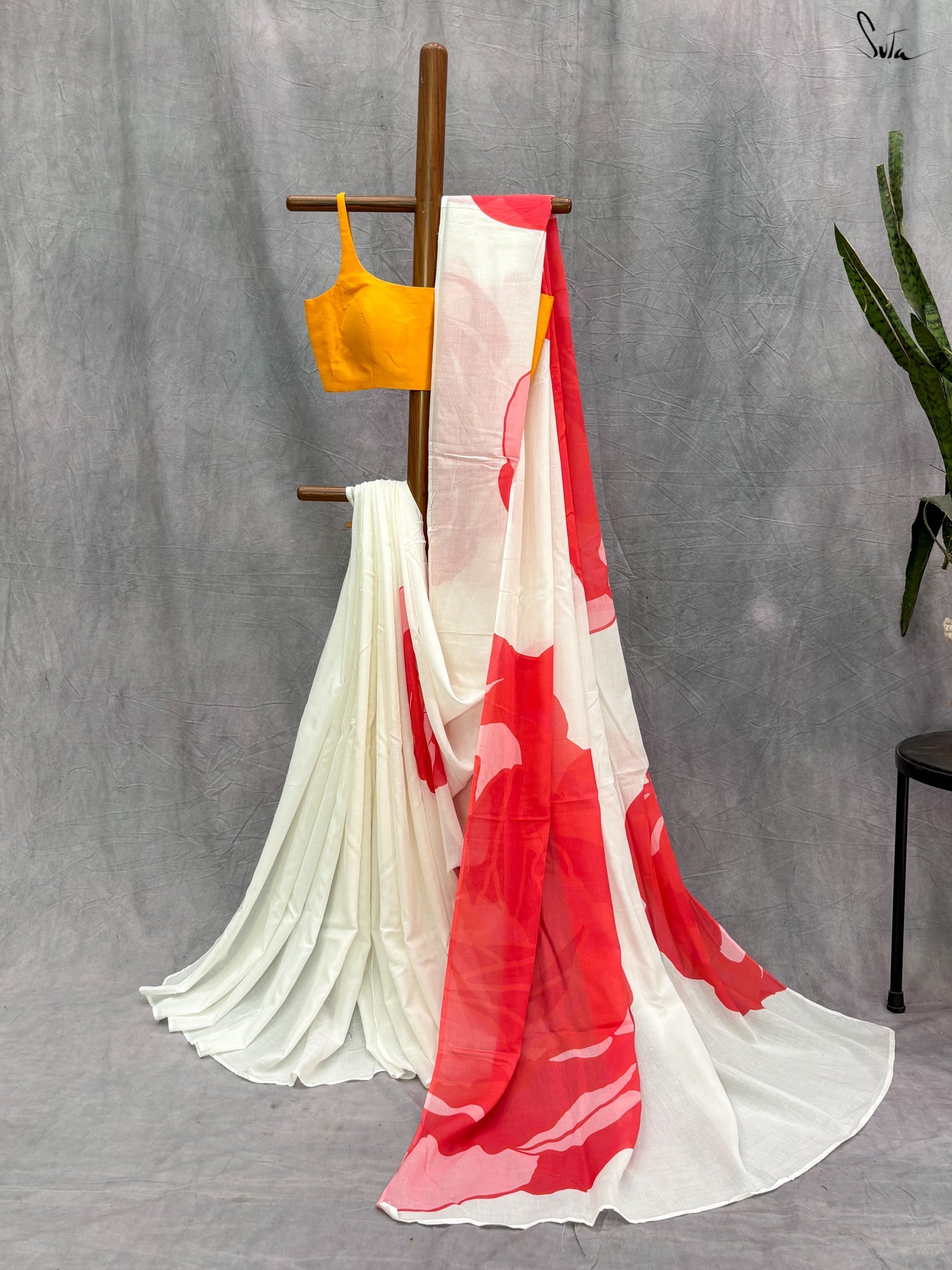 Women's sarees – suta.in Chandramallika – Women's