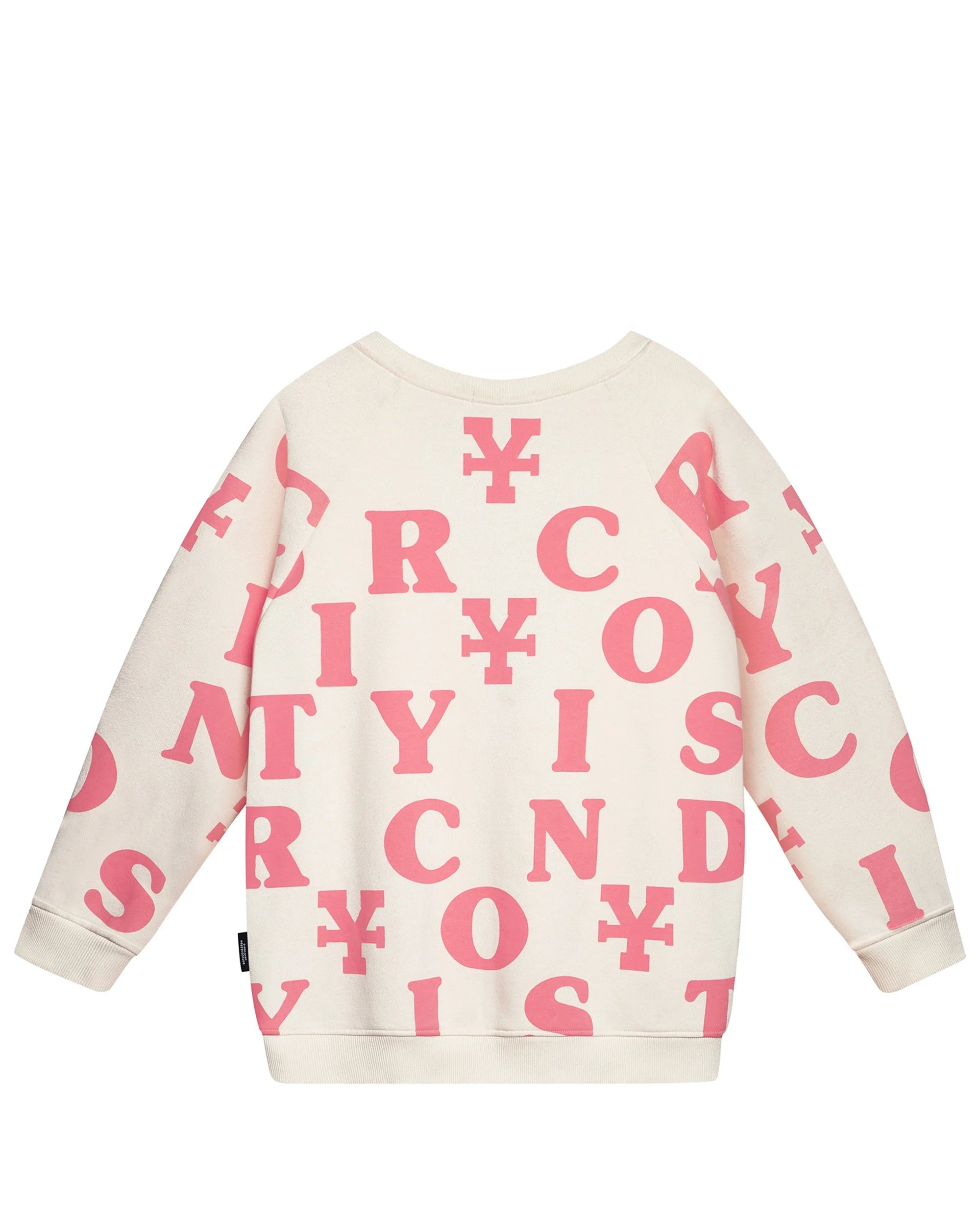 My Store Dirty Coins Print Cardigan - Ivory/pink - view 2