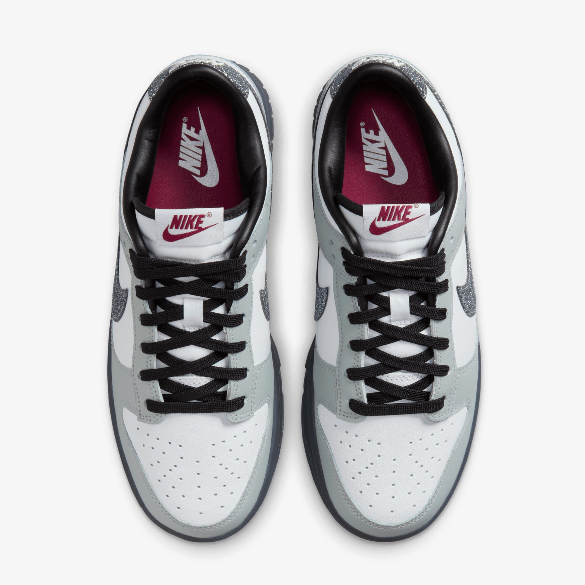 Nike | Dunk Low Lx { White/multi-color-white-lt Smoke Grey - view 2
