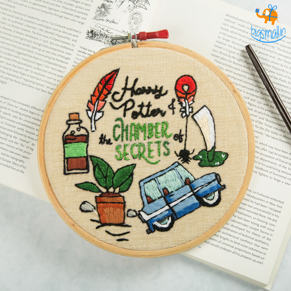 Hoop-Broideries Harry Potter Embroidery Hoop Art - view 5