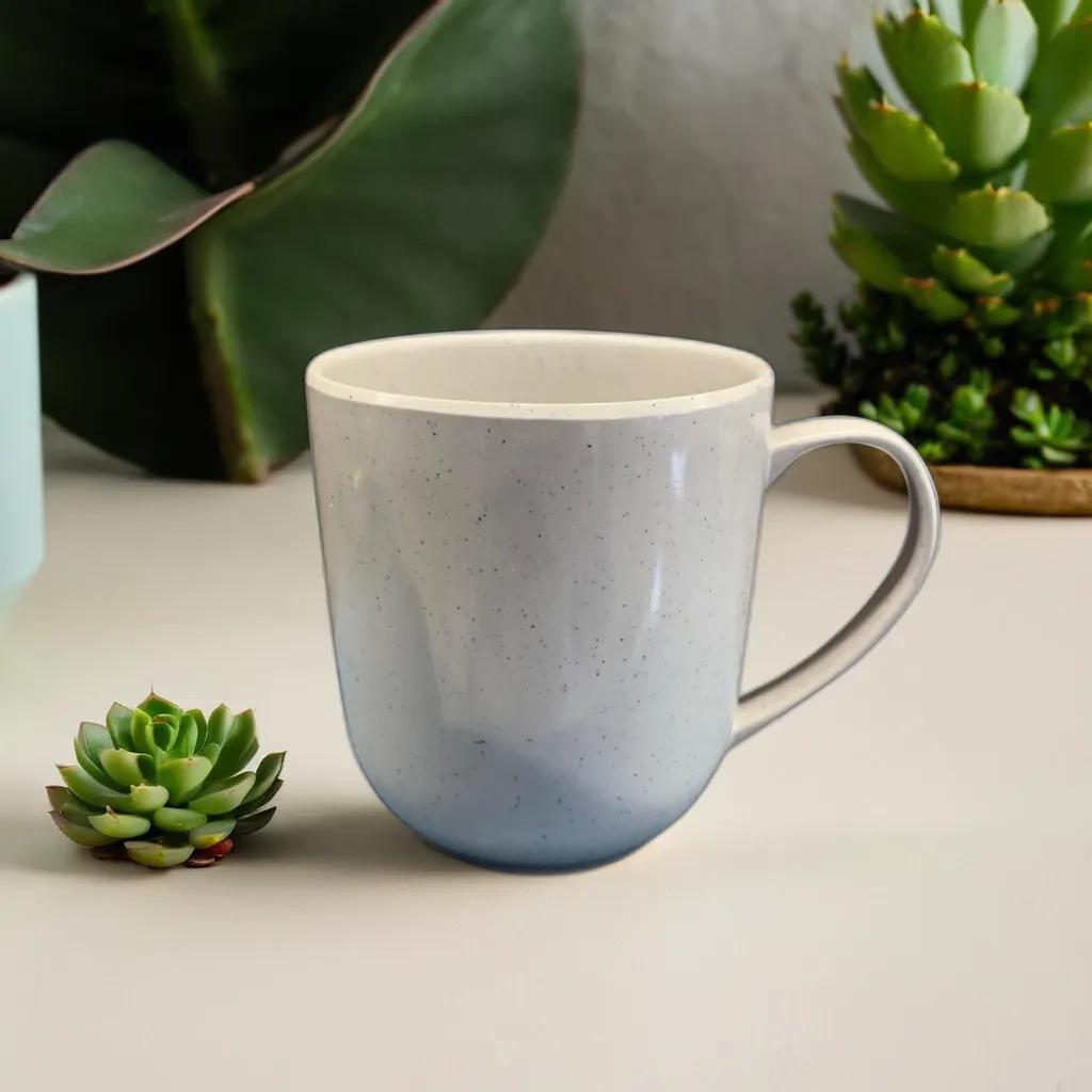 Terraware Melamine Spec Grey Barista Mug | 1 Pc - view 2