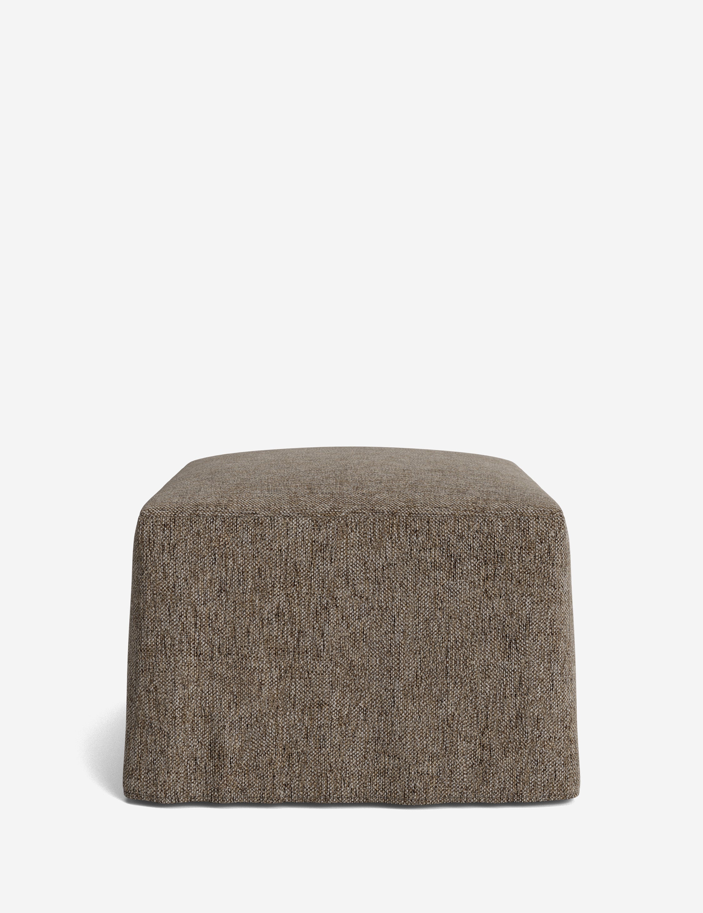 Lulu and Georgia Portola Slipcover Ottoman - view 113