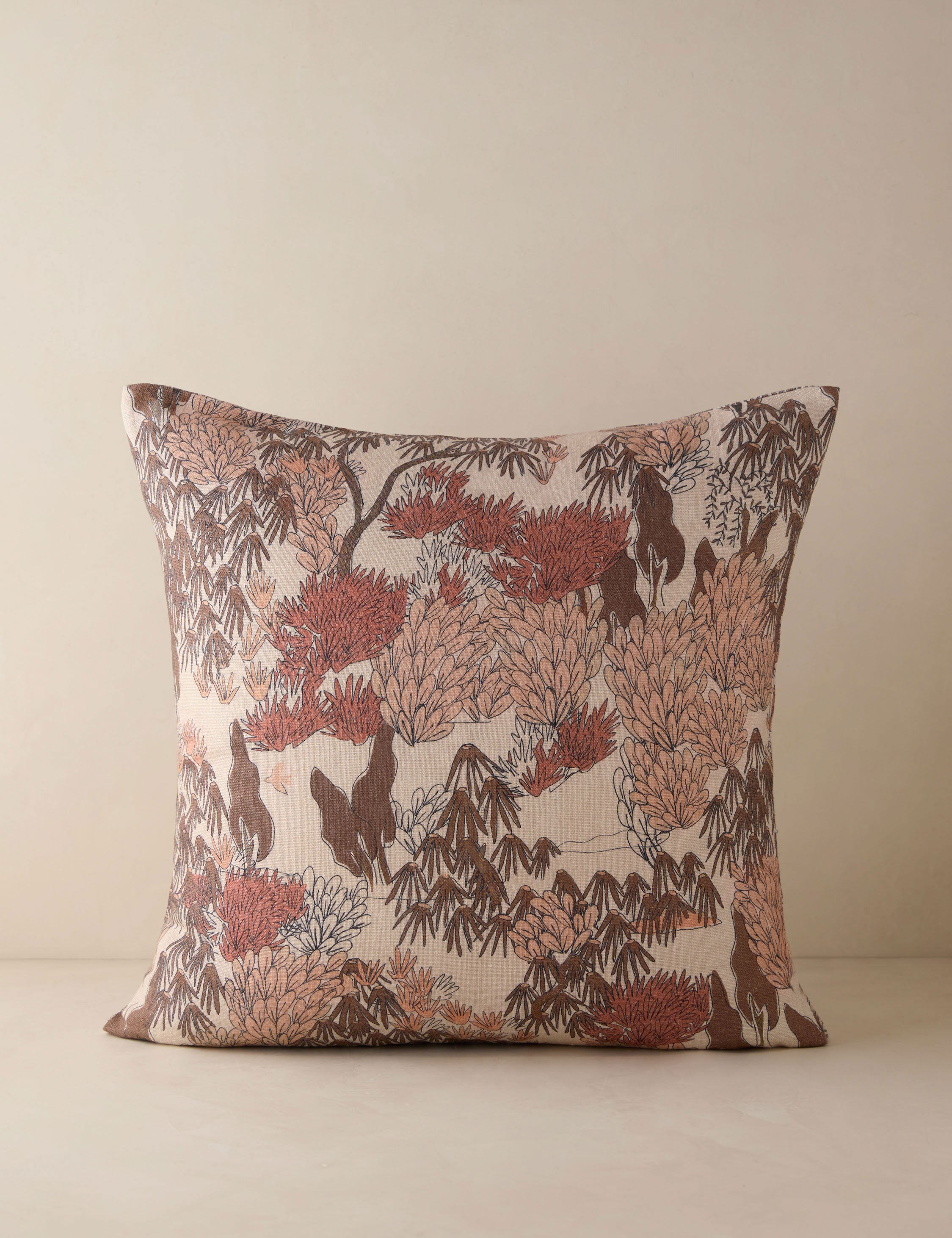 Lulu and Georgia Garden Walk Linen Pillow by Sarah Sherman Samuel