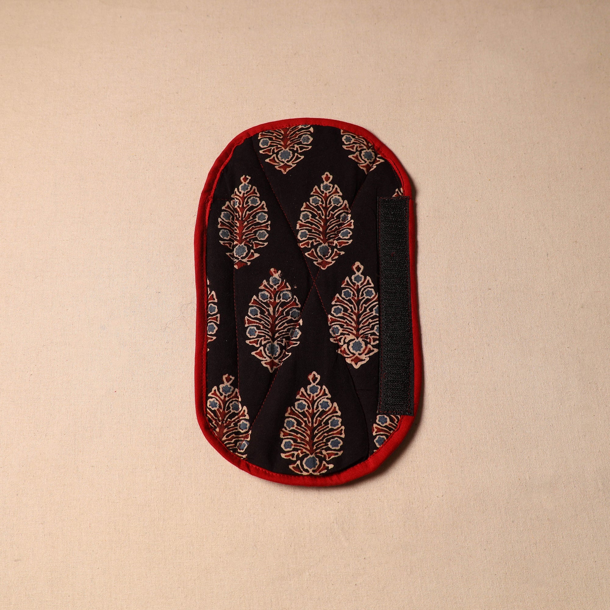 JALPARI Black - Handmade Cotton Fridge Handle Cover 13 - view 2