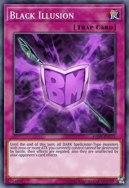 Yu-Gi-Oh! Black Illusion - YGLD-ENC00 - Secret Rare - Limited