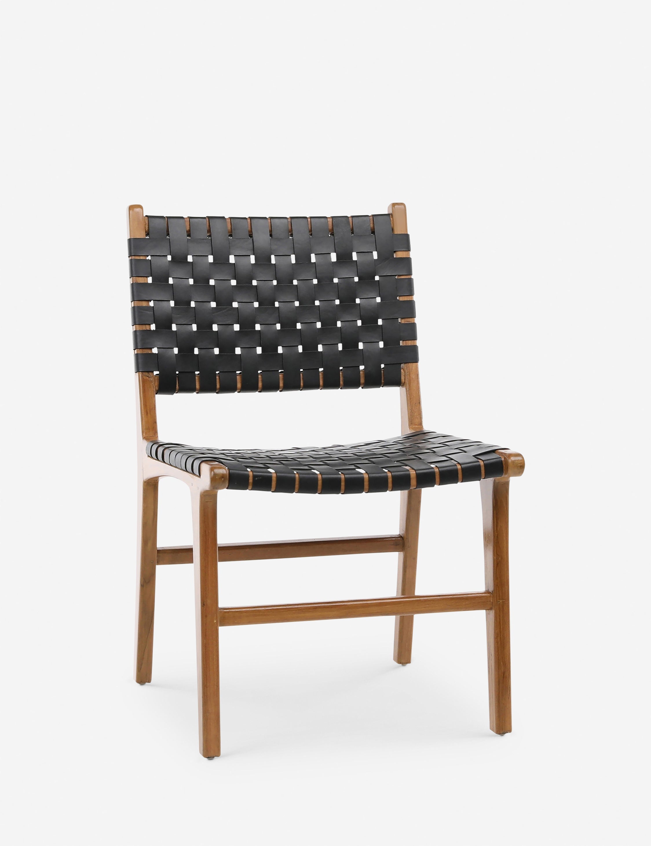 Lulu and Georgia Gallagher Leather Dining Chair - view 4