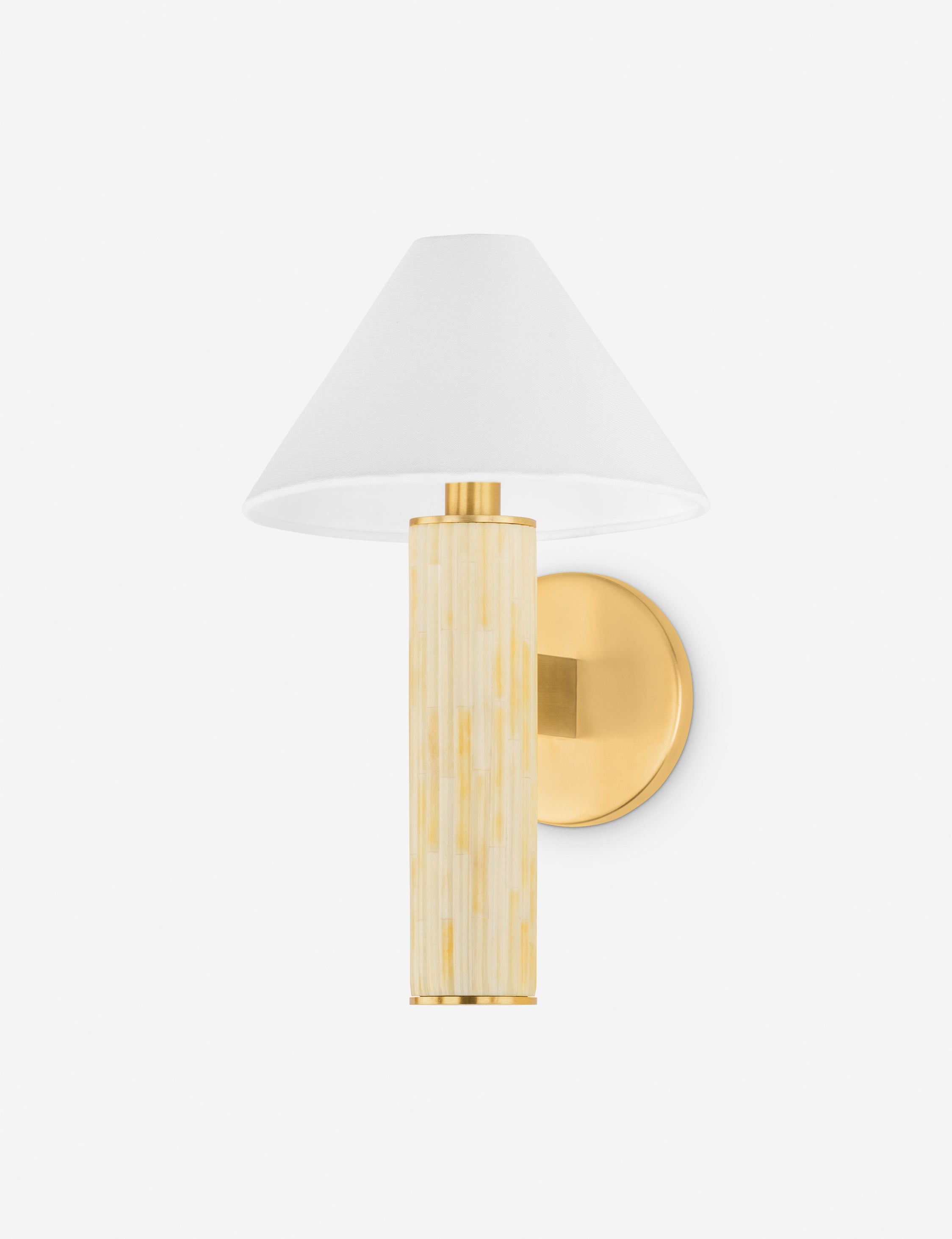 Lulu and Georgia Andrate Sconce – Aged Brass