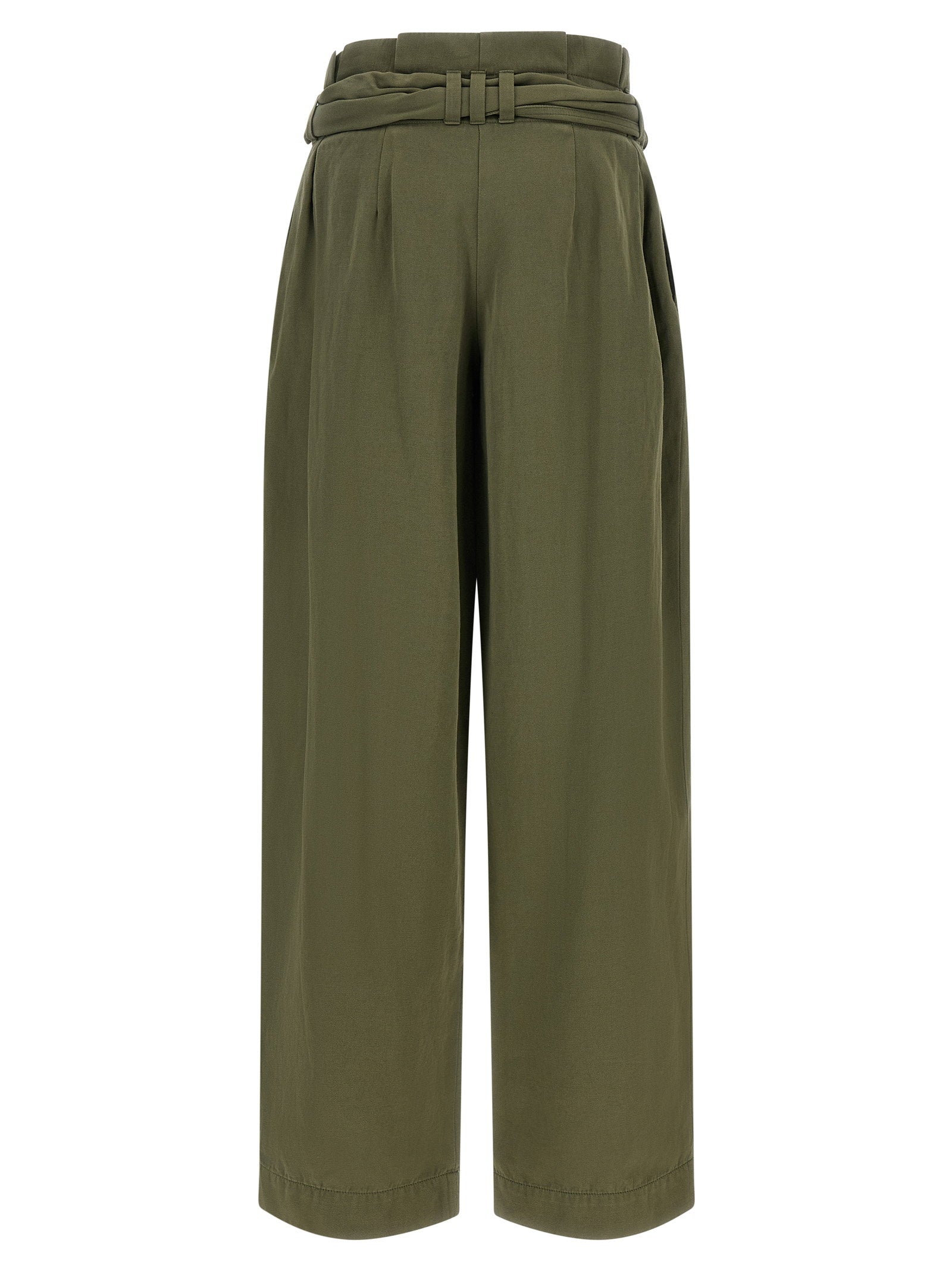 Balmain High Waist Pants – 66% cotton, 34% linen - view 2