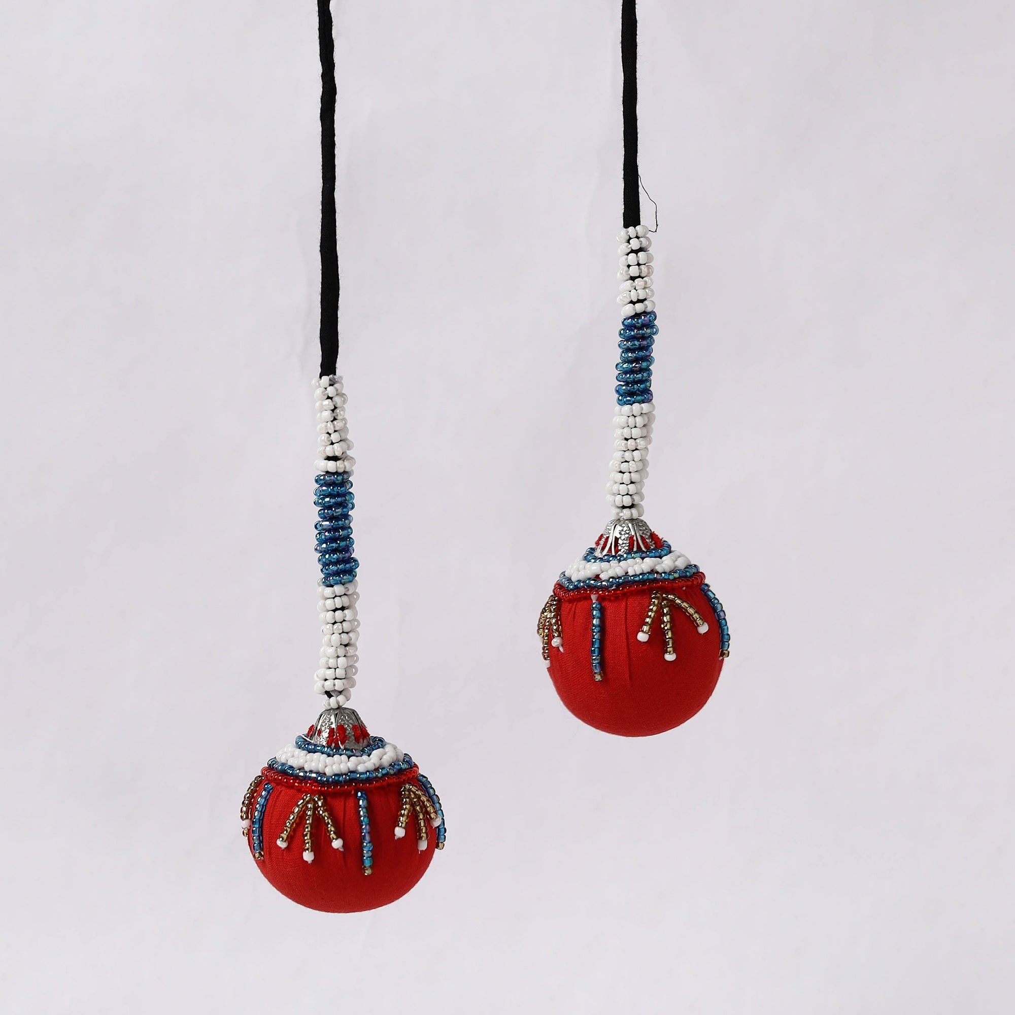 NOORI BAZAR Beadwork Handmade Latkan Tassels for Clothing 80