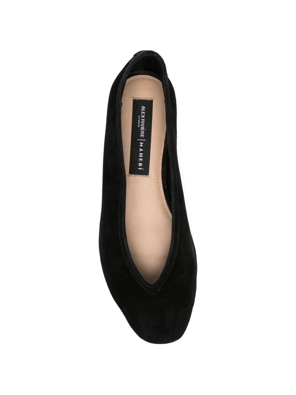 Manebí Manebà Suede leather ballets – Outer: Calf Leather 100% - view 4