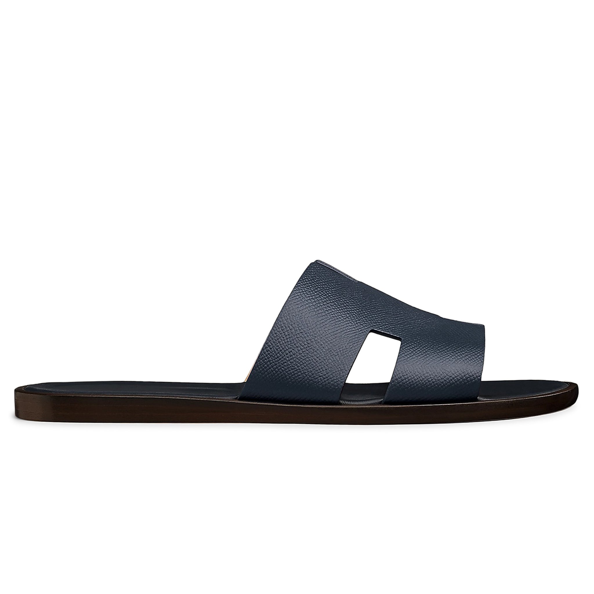 Hermès Paris Izmir Marine Sandal – Blue