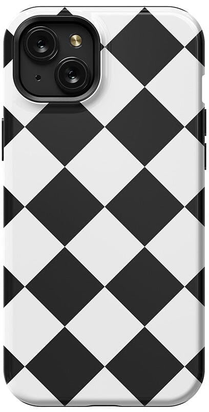 Casetry Black Checkerboard | High Contrast Design Case