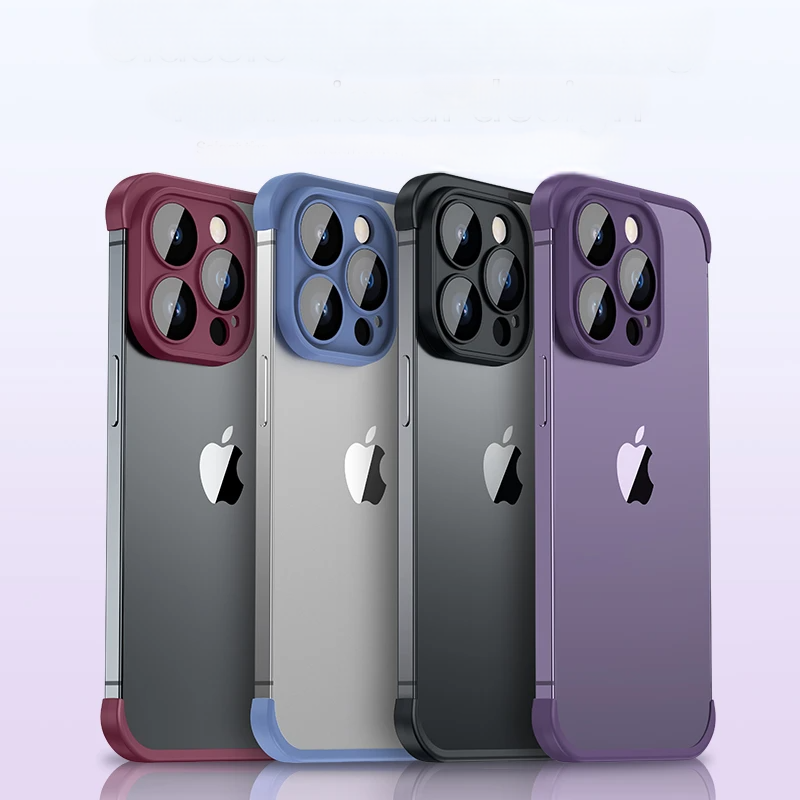 Apple iPhone 14 Series Shockproof Bumper Silicone Edge Protector - view 9