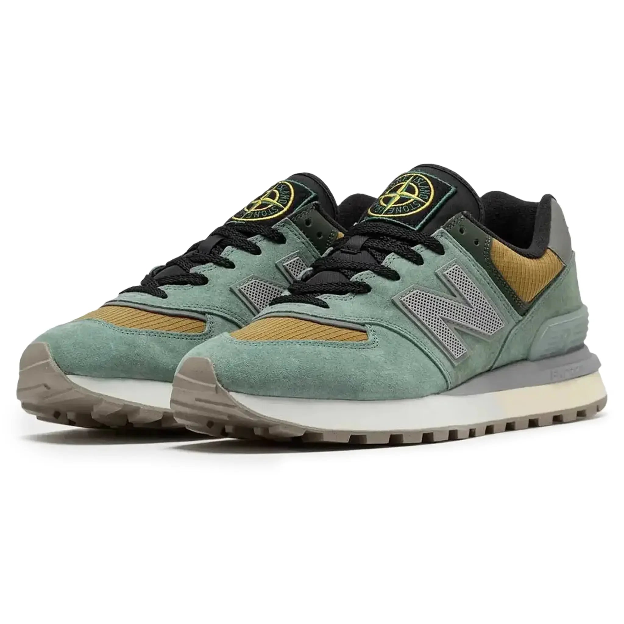 Stone Island x New Balance 574 Legacy Light Green - view 2