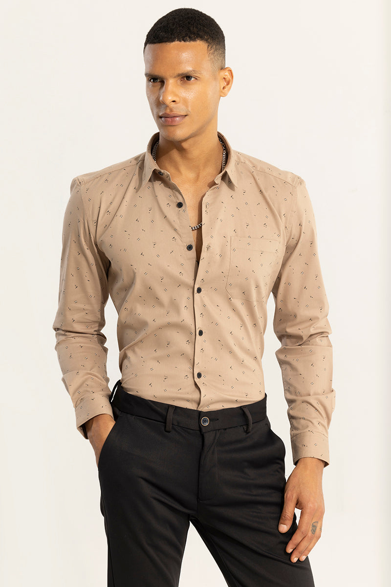 SNITCH Triller Beige Shirt