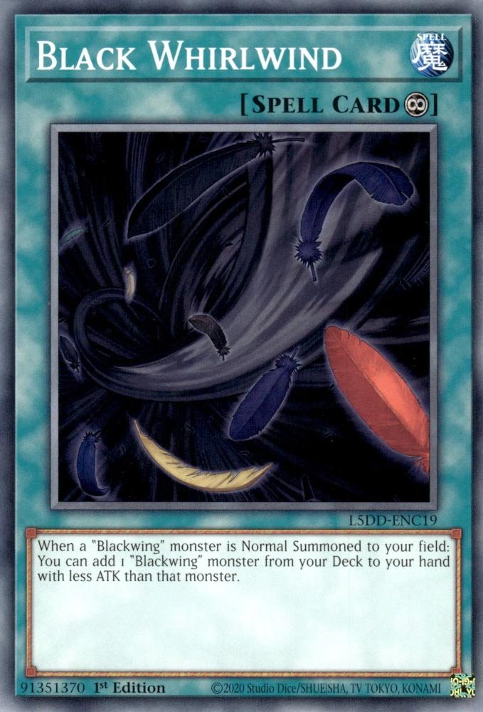 Yu-Gi-Oh! Black Whirlwind - L5DD-ENC19 - Common - 1st Edition