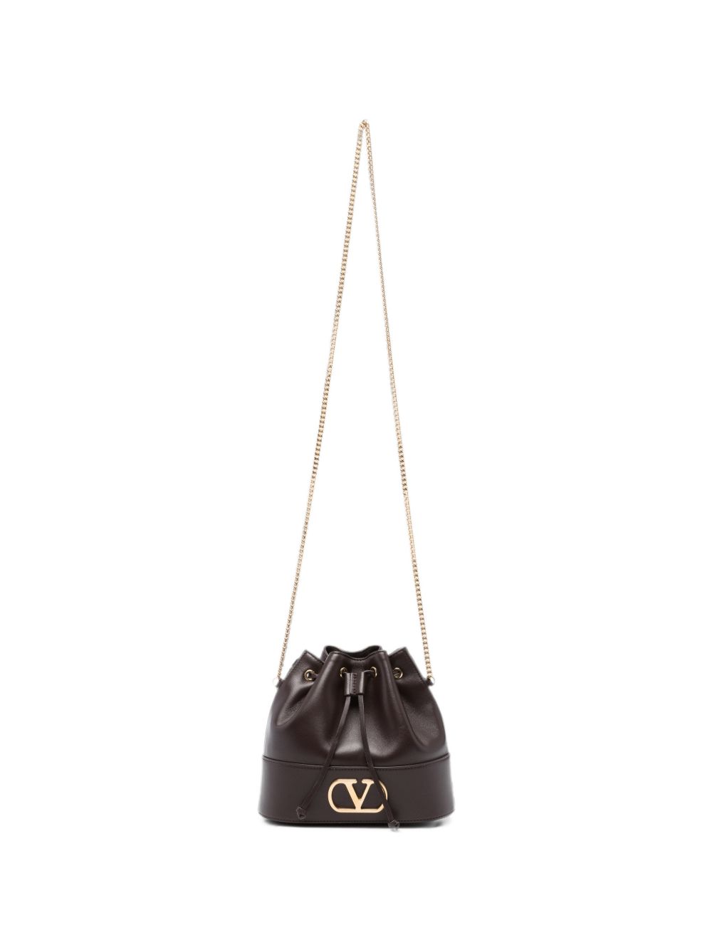 Valentino Garavani VLogo Chain Bag – Lambskin Leather 100%