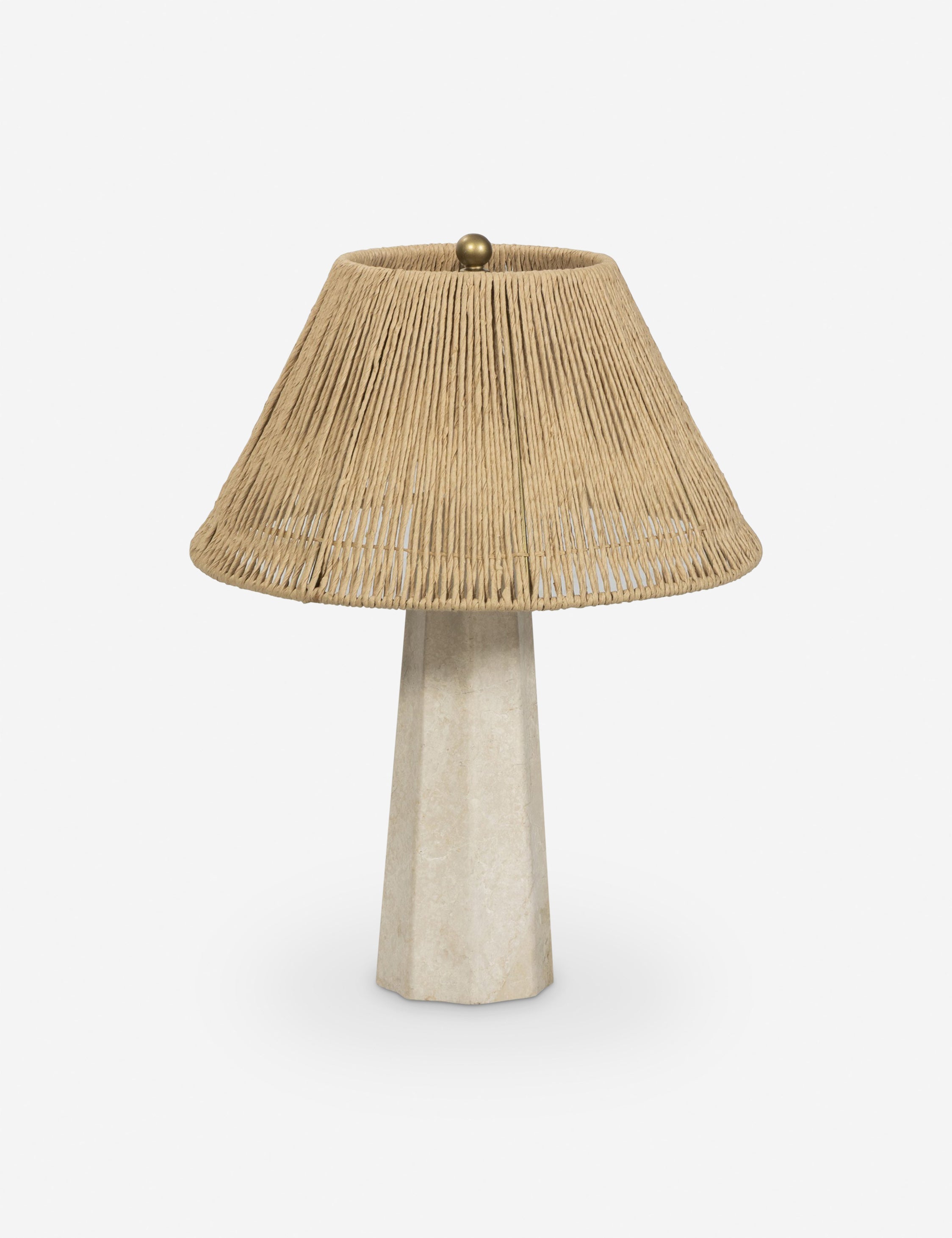 Lulu and Georgia Julian Table Lamp – Natural