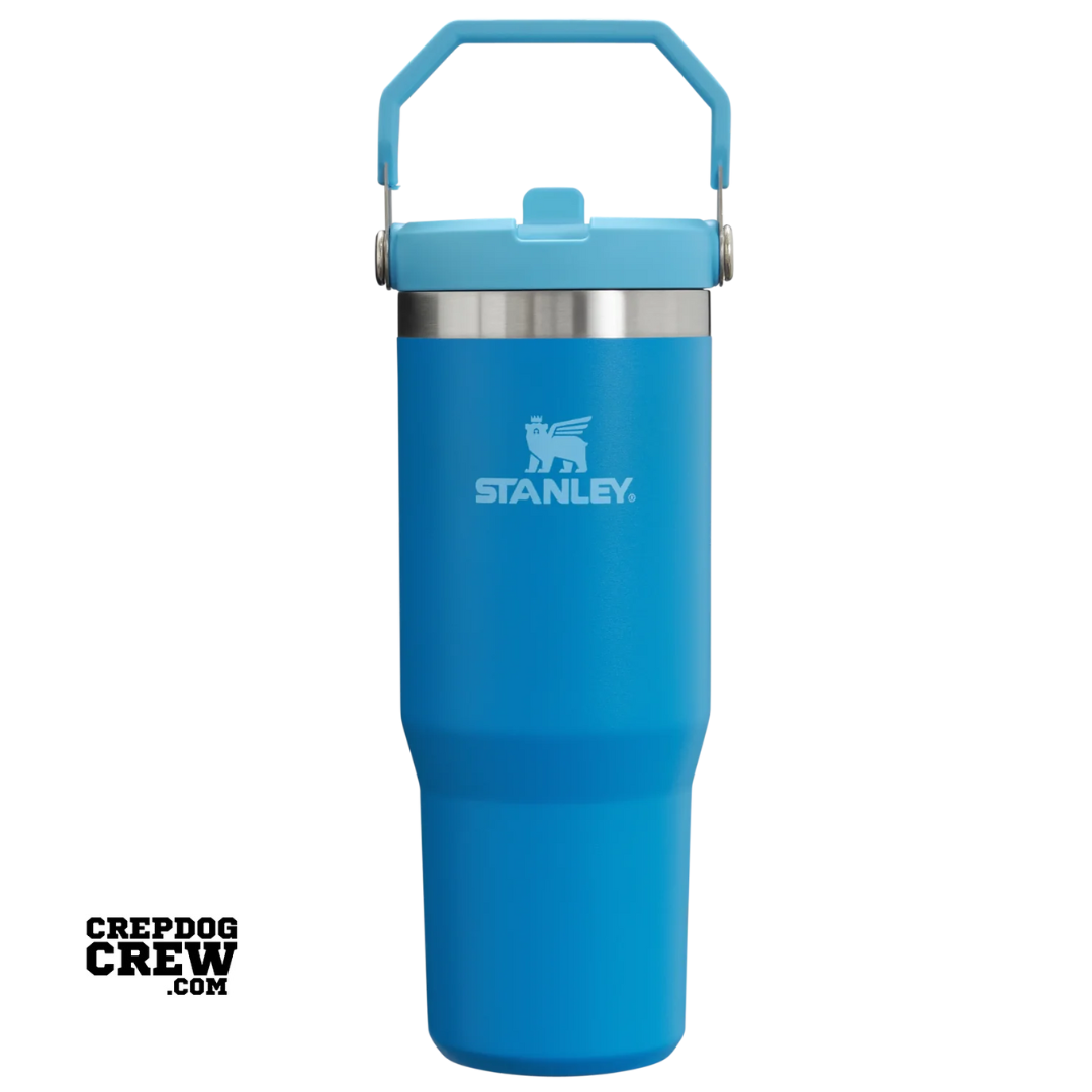 STANLEY Tumbler Mug IceFlow Flip Straw Azure 30 Oz