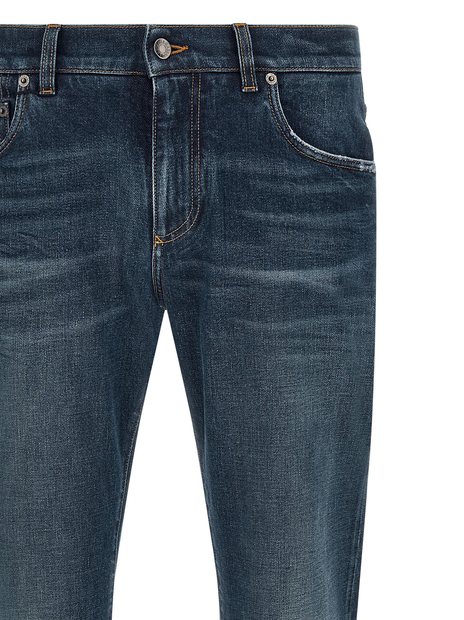 Dolce & Gabbana Logo Patch Jeans – 98% cotton, 2% elastane - view 3