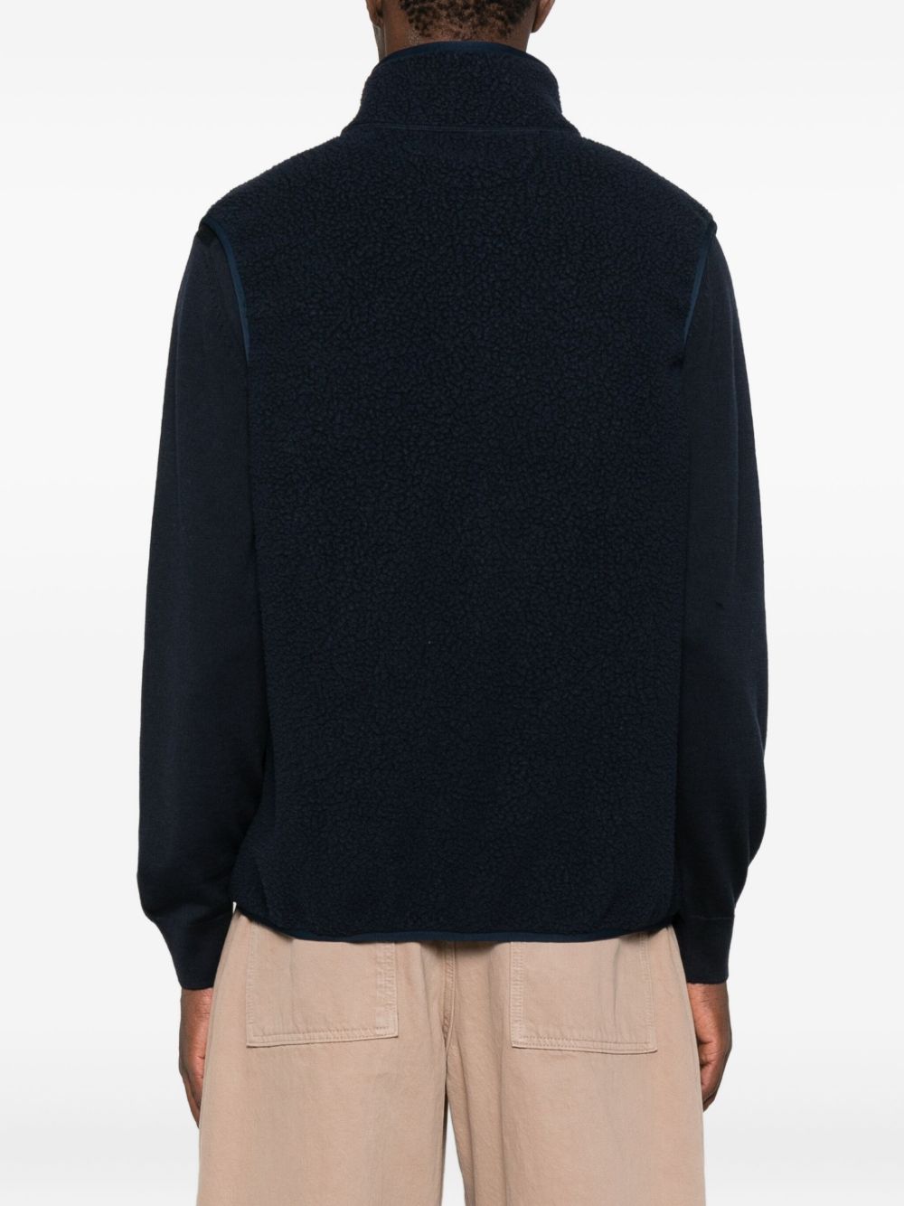 Maison Kitsuné Fleece zipped vest – Polyester 100% - view 5