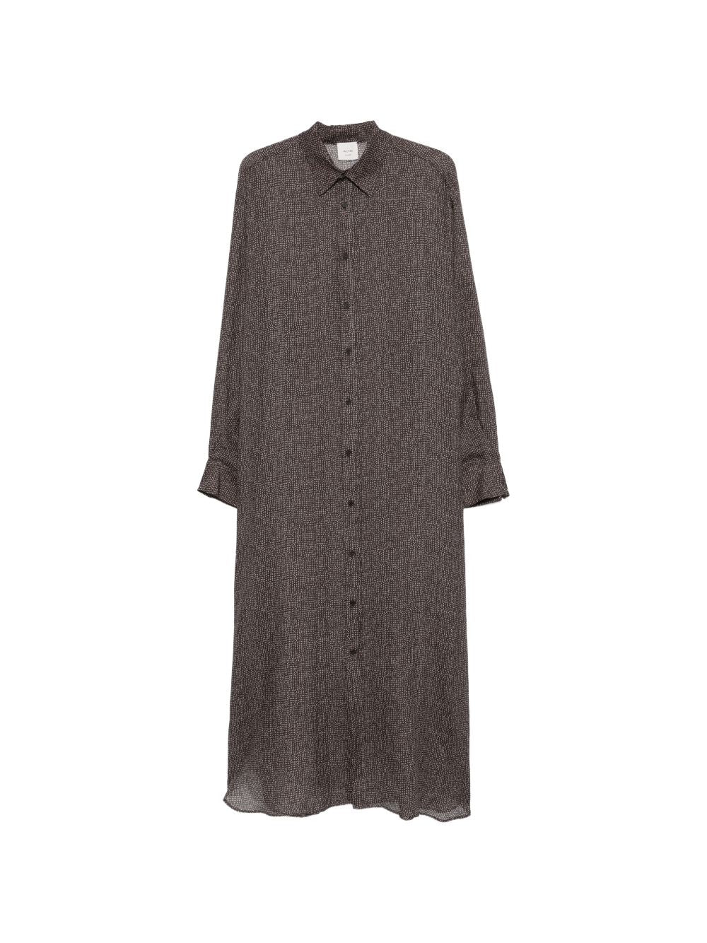 Alysi Chemisier long dress – 100%Ramie