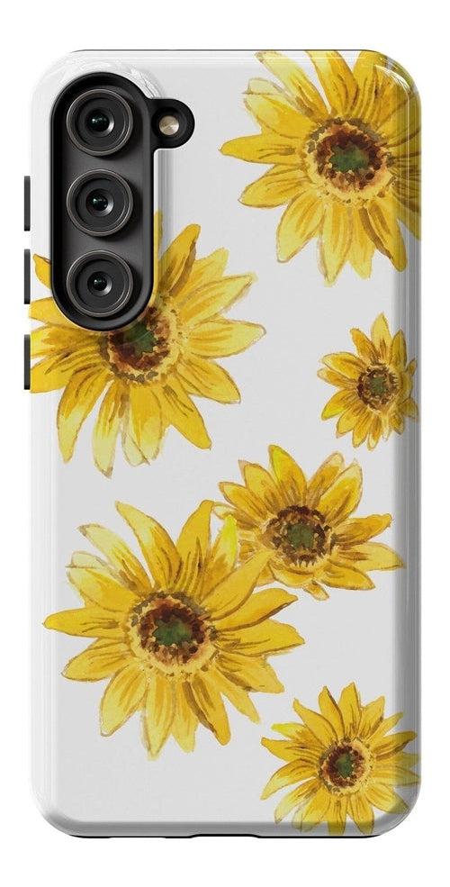 Casetry Golden Garden | Yellow Sunflower Floral Samsung Case - view 7