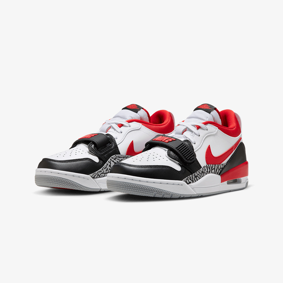 Jordan | AIR JORDAN LEGACY 312 LOW { WHITE/FIRE RED-BLACK-WOLF GREY