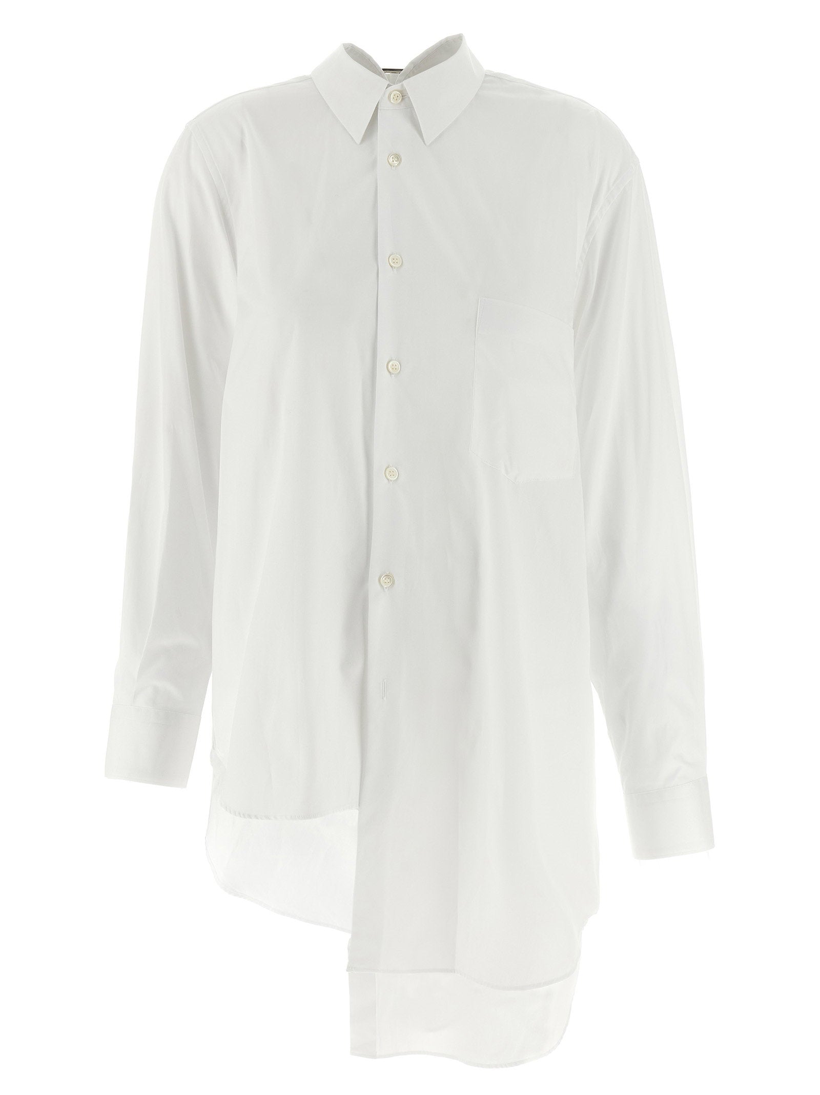 Comme Des Garcons Asymmetric Hem Shirt – 100% cotton