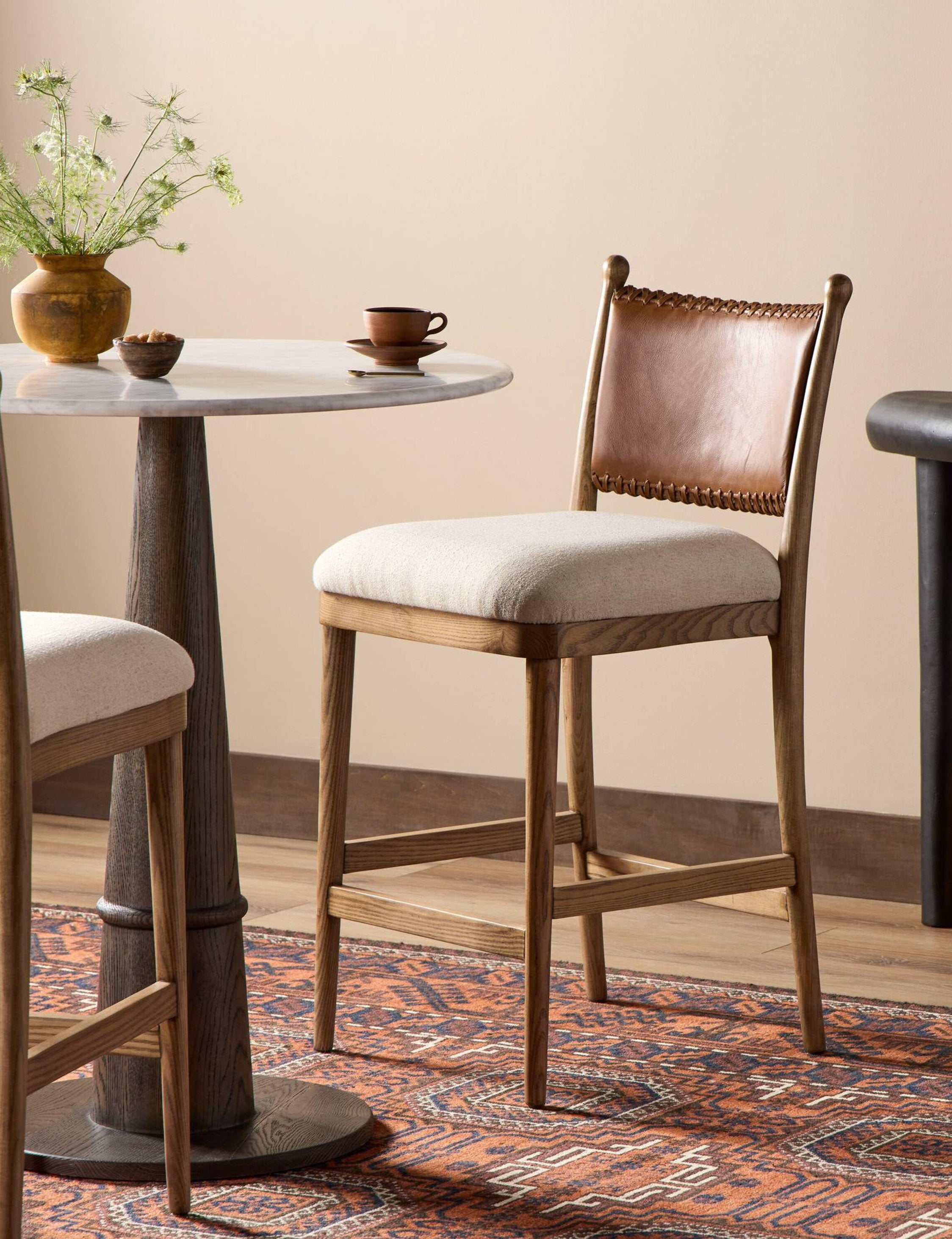 Lulu and Georgia Bella Bar and Counter Stool by Amber Lewis x Four Hands - view 5