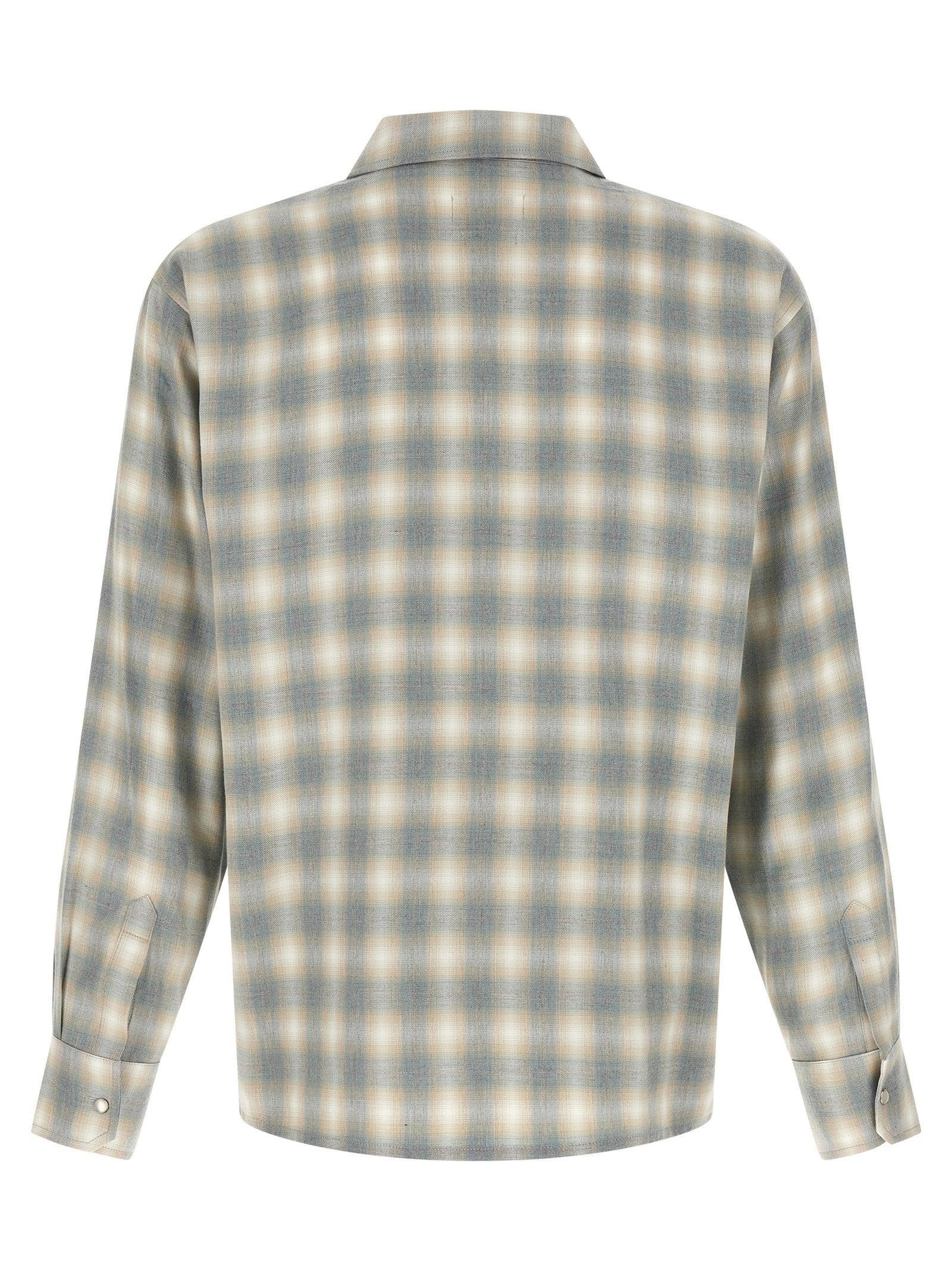 Second/Layer Check Dégradé Shirt – 61% cotton 39% lycra - view 2